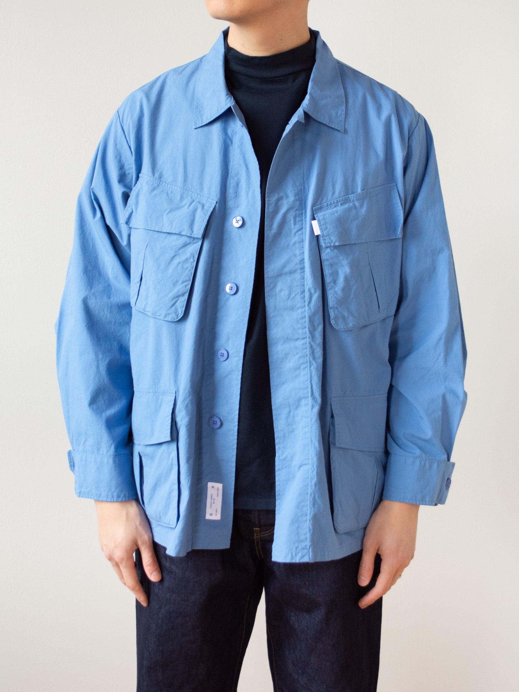 Namu Shop - S H Fatigue Shirt - Blue