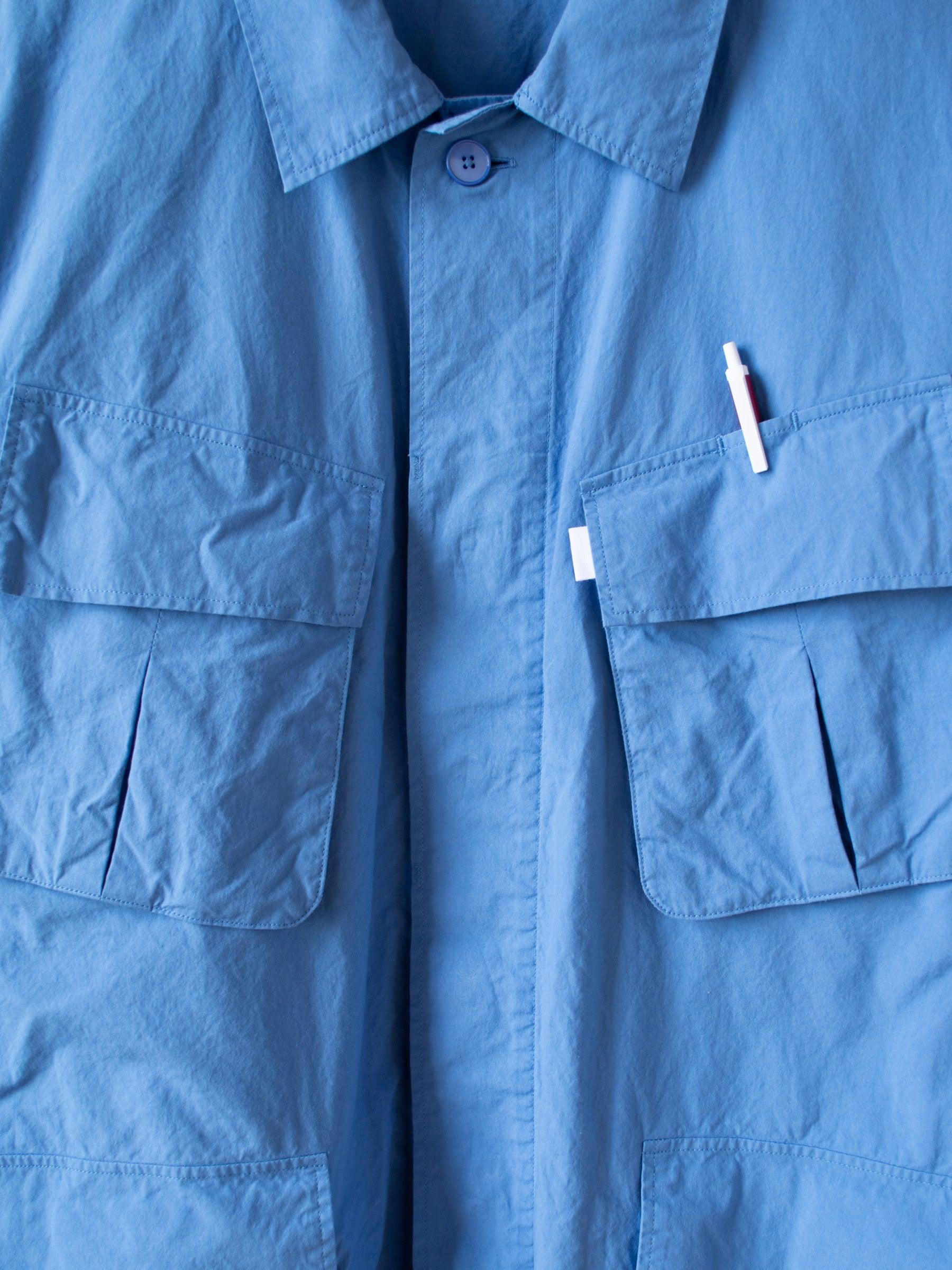 Namu Shop - S H Fatigue Shirt - Blue