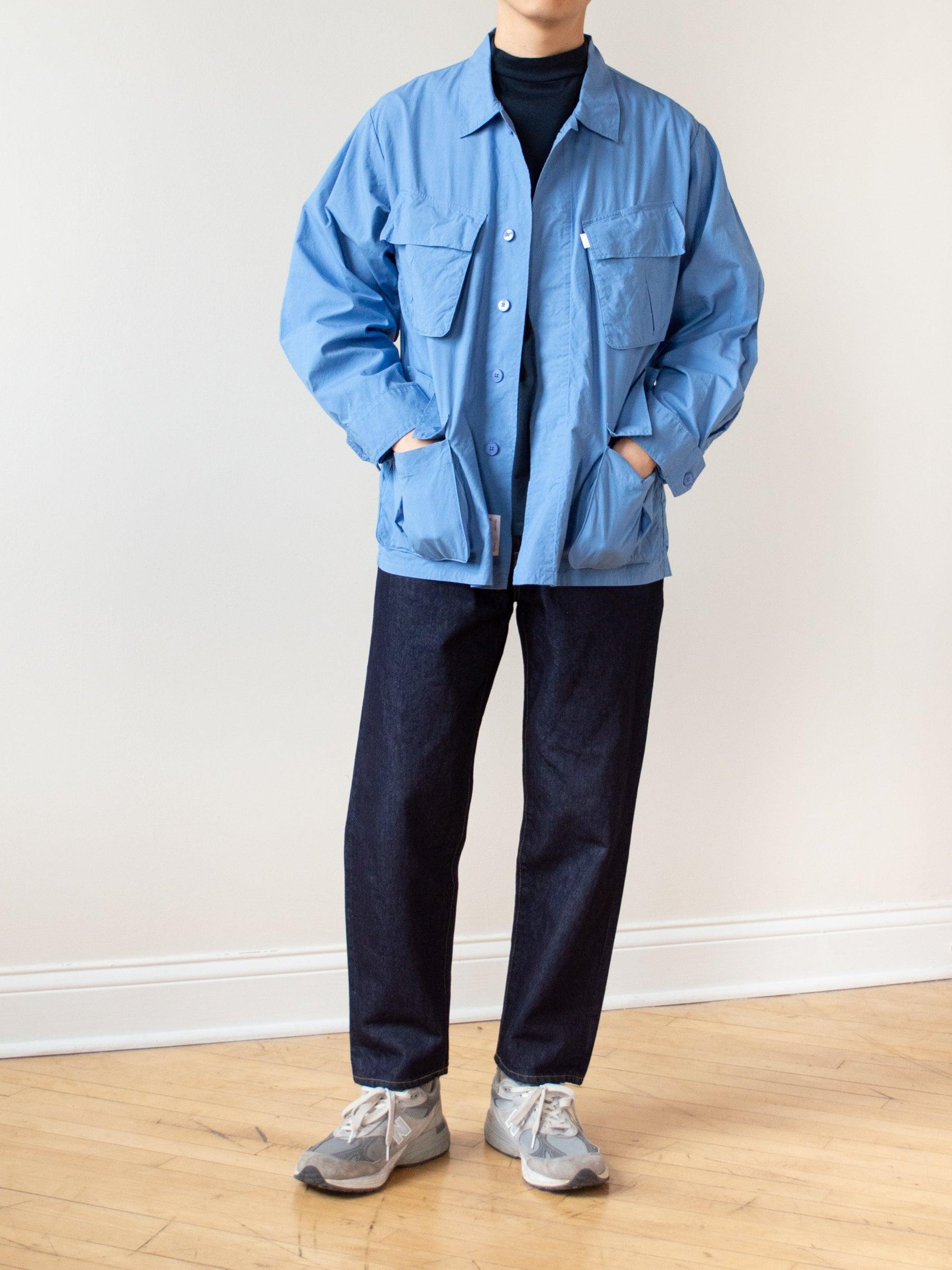 Namu Shop - S H Fatigue Shirt - Blue