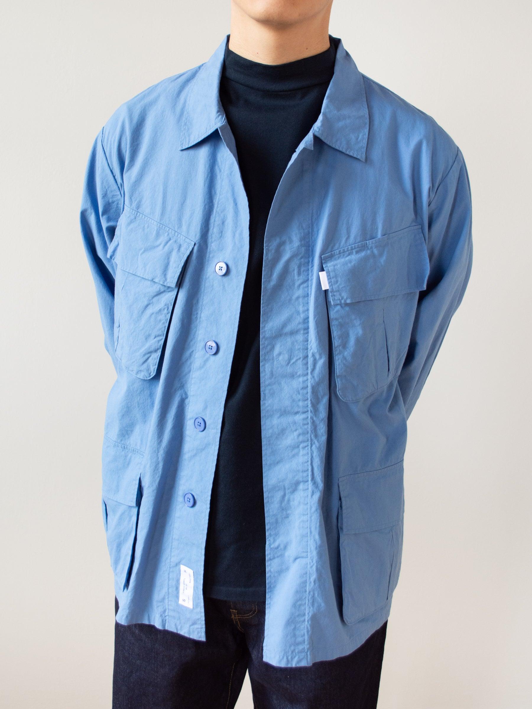 Namu Shop - S H Fatigue Shirt - Blue