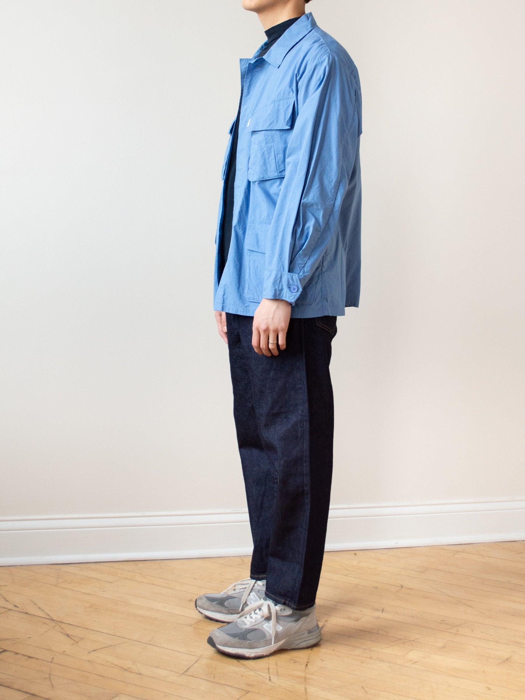 Namu Shop - S H Fatigue Shirt - Blue