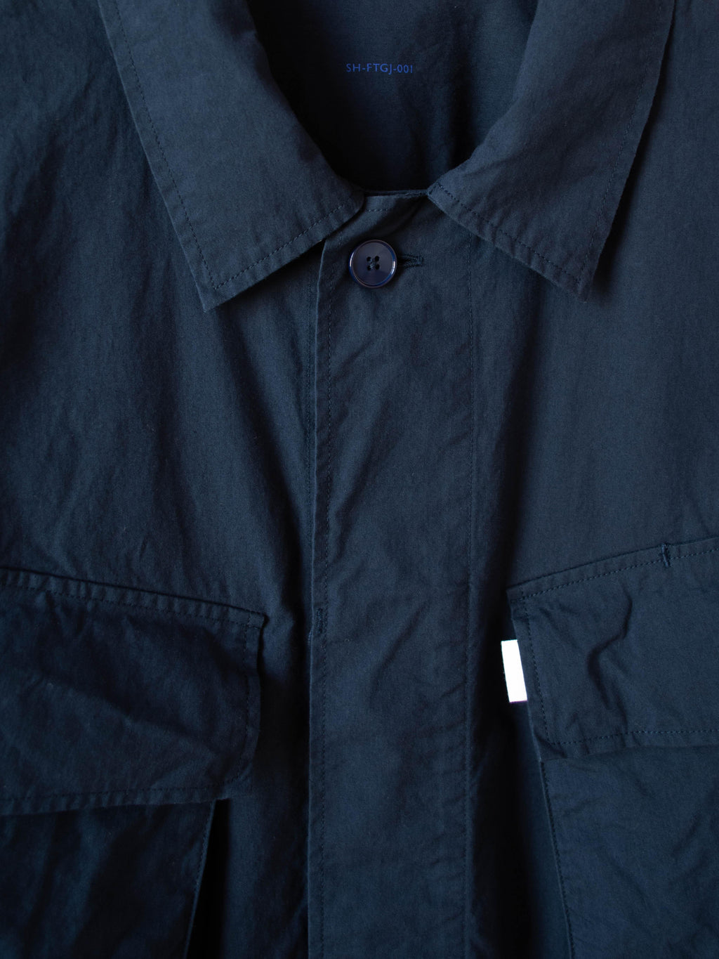 Namu Shop - S H Fatigue Shirt - Navy