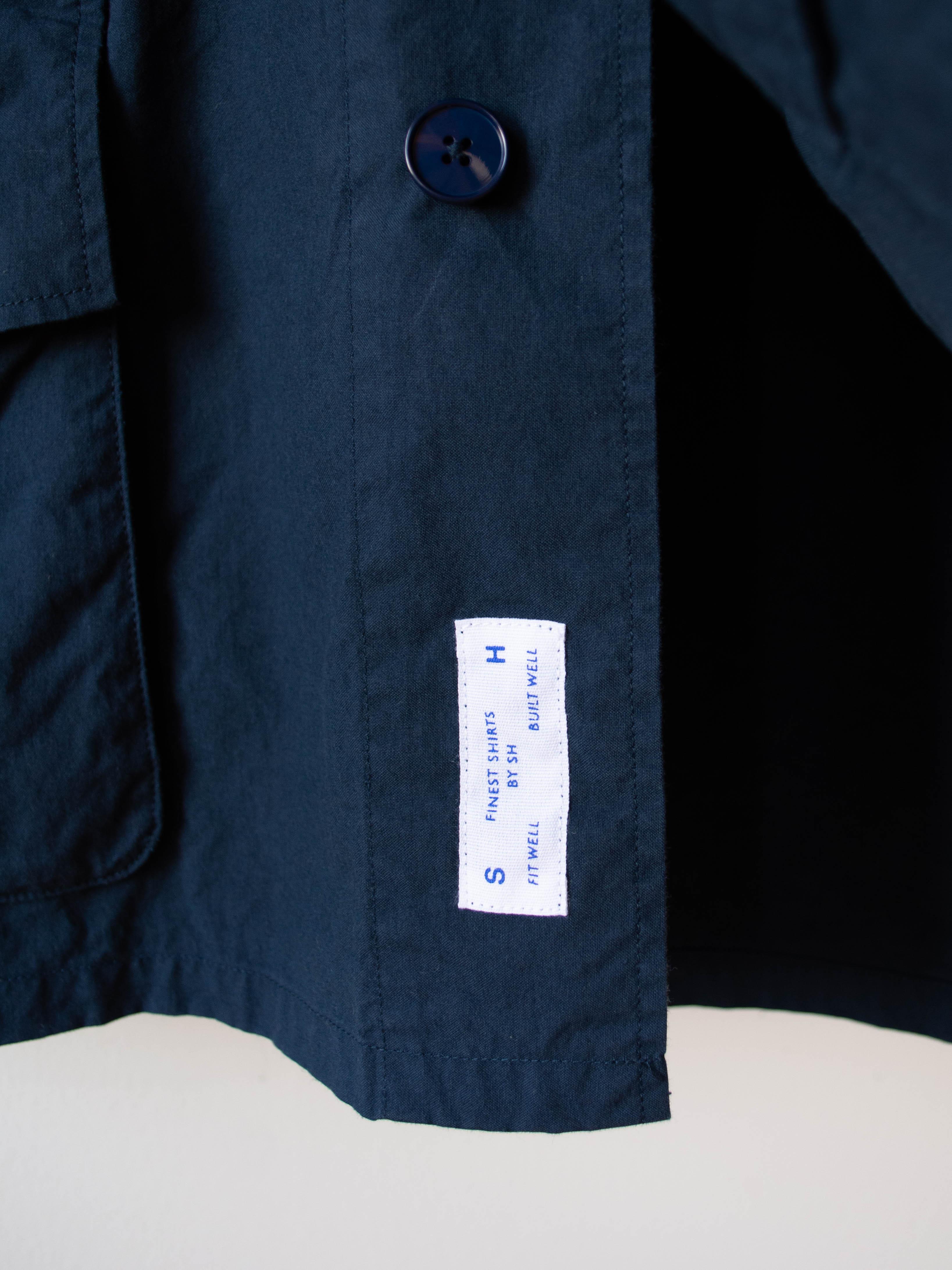 Namu Shop - S H Fatigue Shirt - Navy