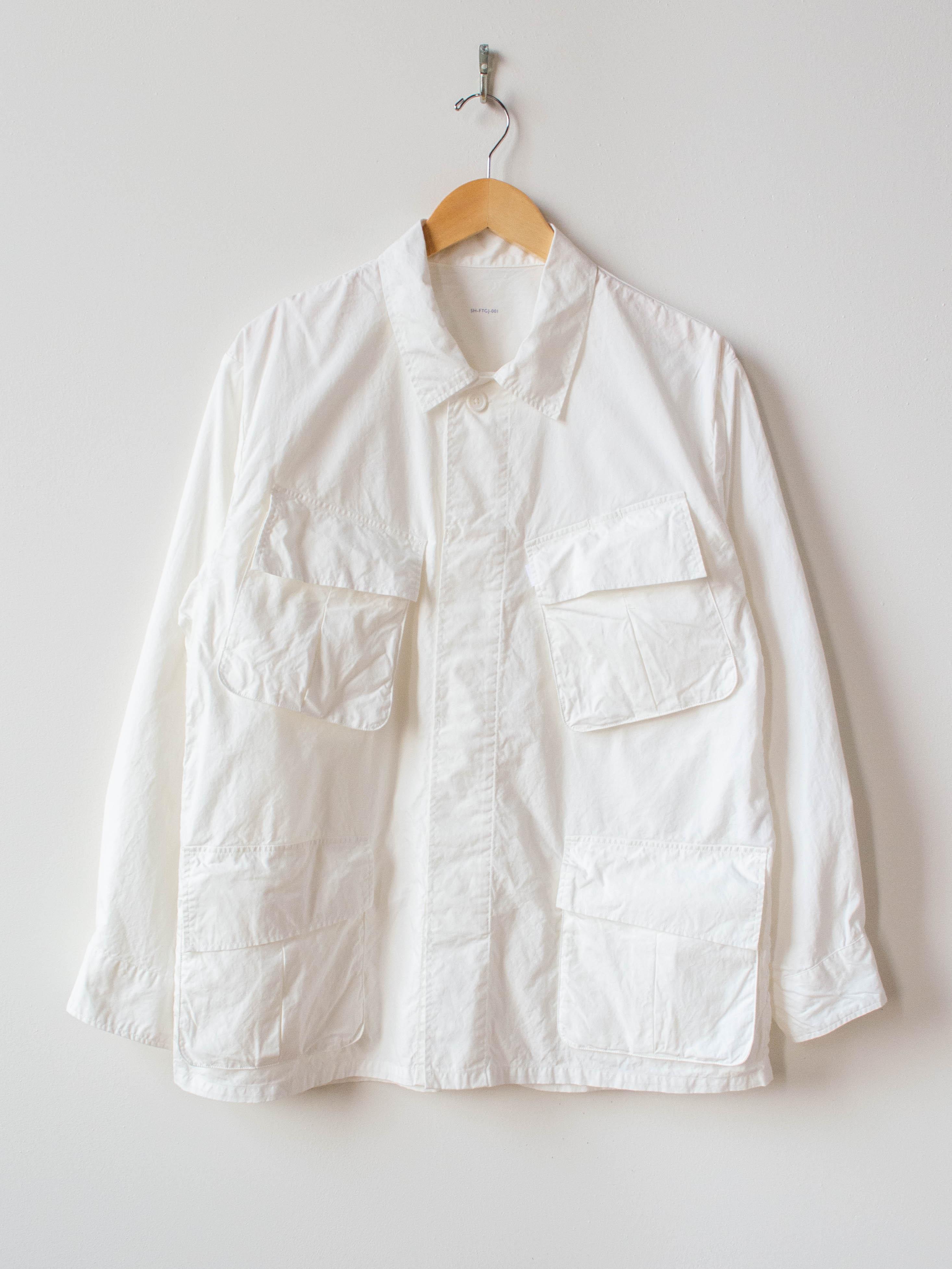 Namu Shop - S H Fatigue Shirt - White