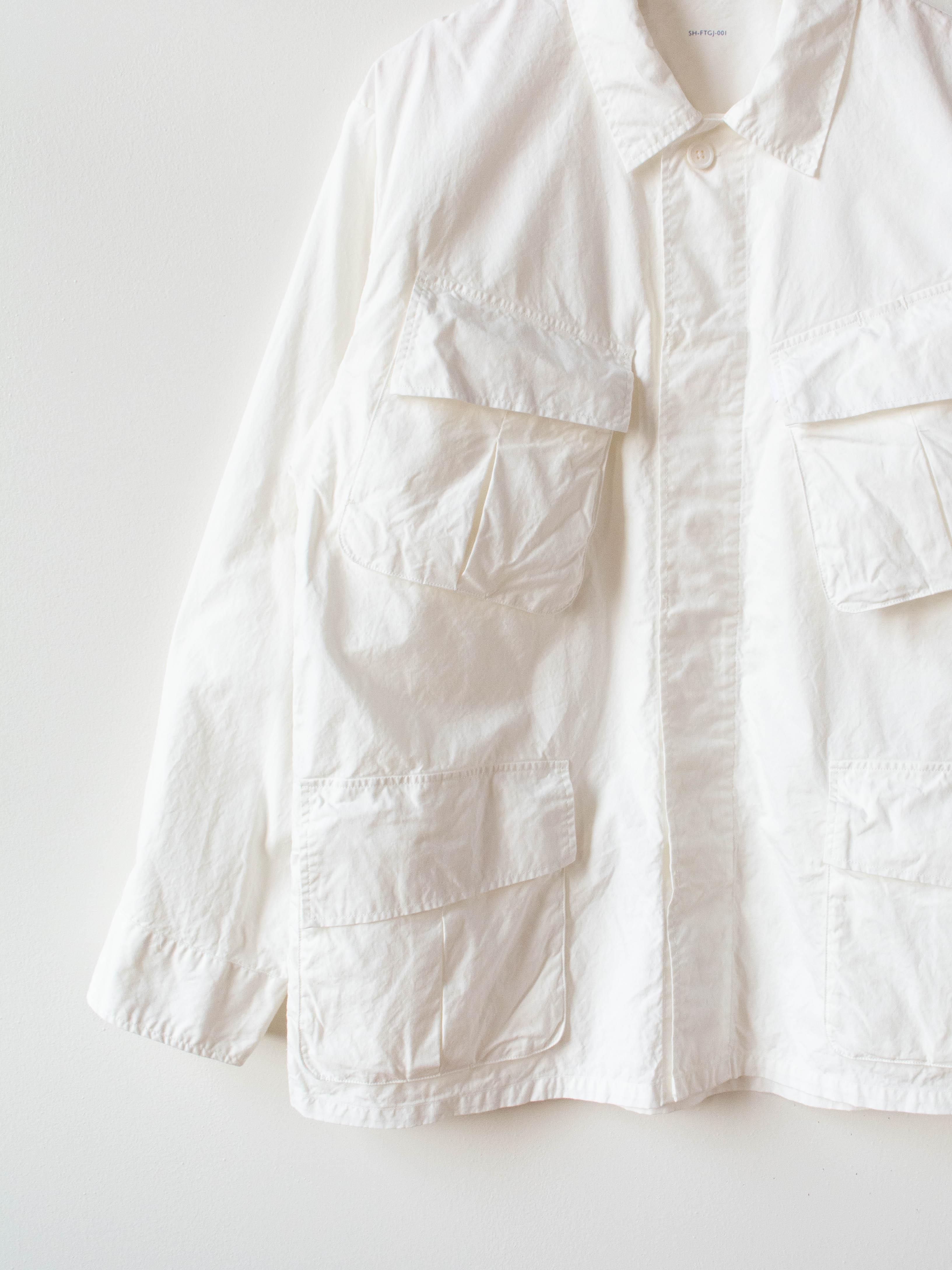 Namu Shop - S H Fatigue Shirt - White