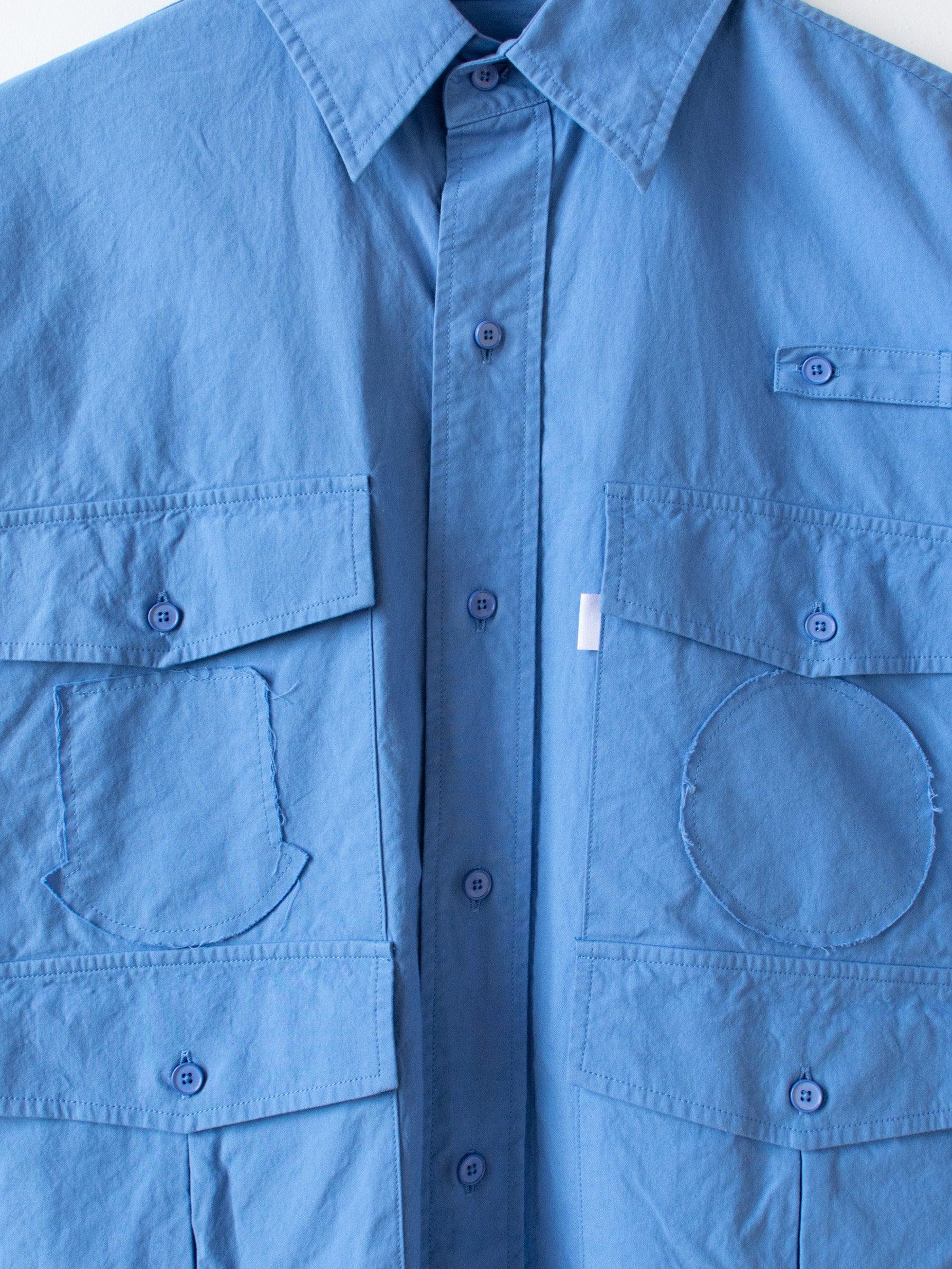 Namu Shop - S H Fishing Shirt - Blue