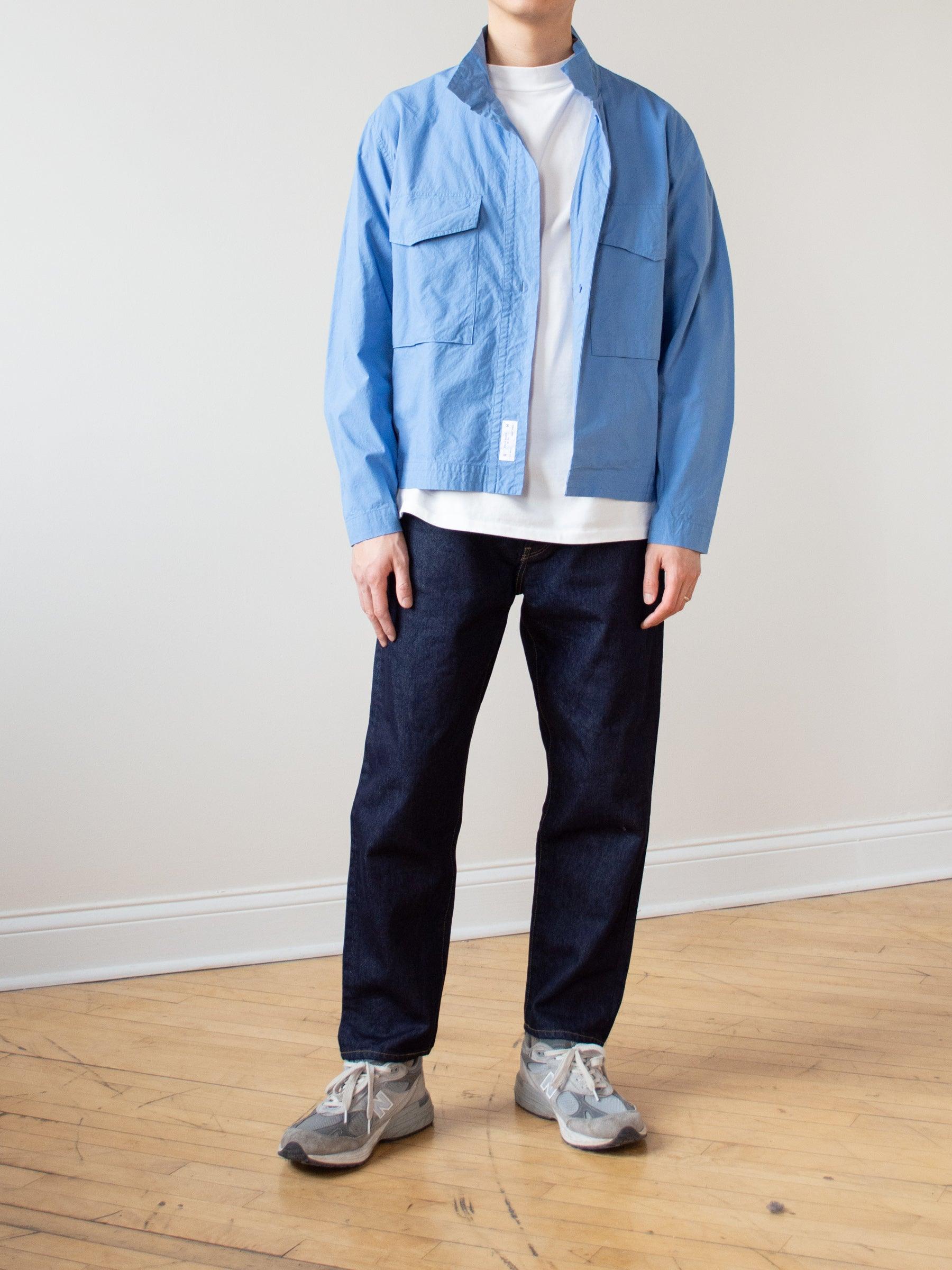 Namu Shop - S H Flight Shirt - Blue