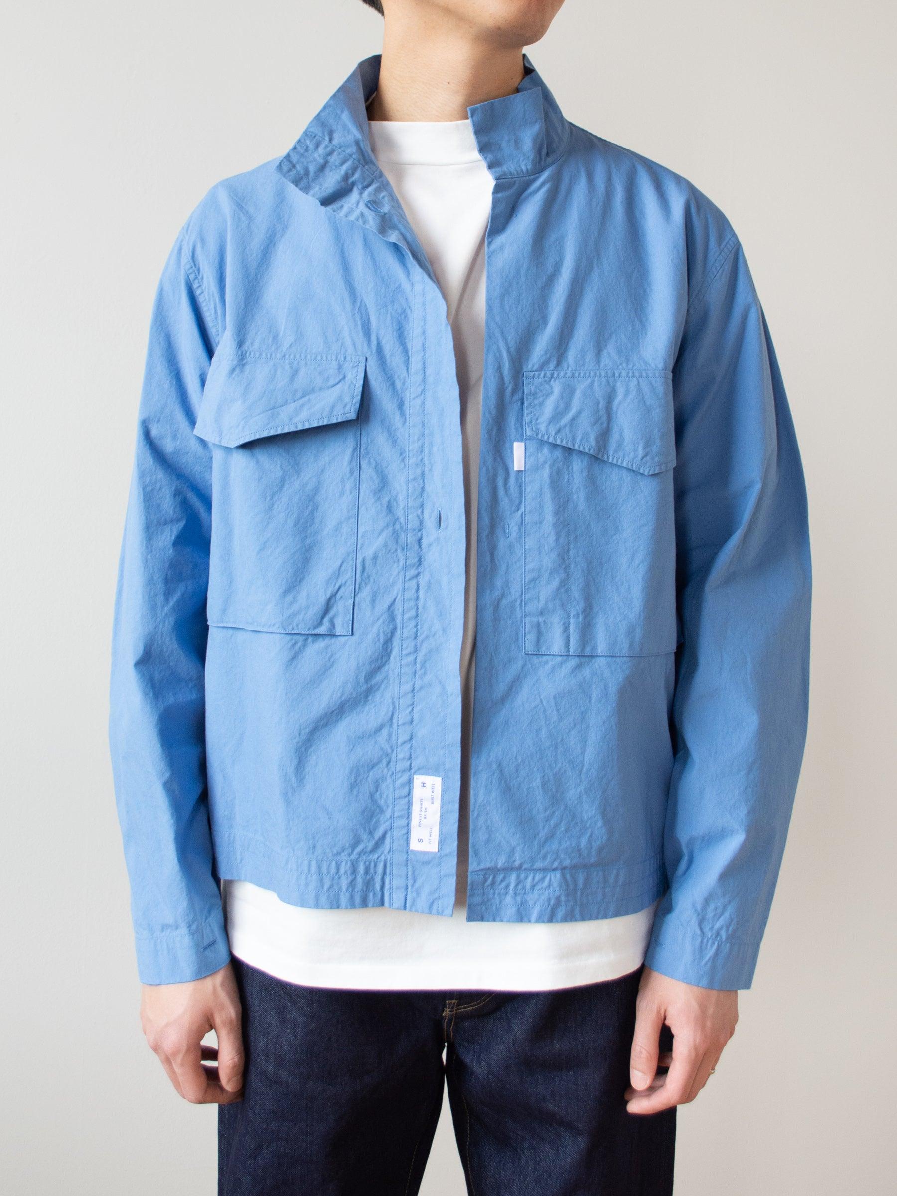 Namu Shop - S H Flight Shirt - Blue