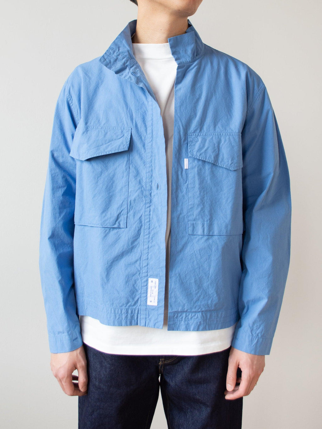 Namu Shop - S H Flight Shirt - Blue