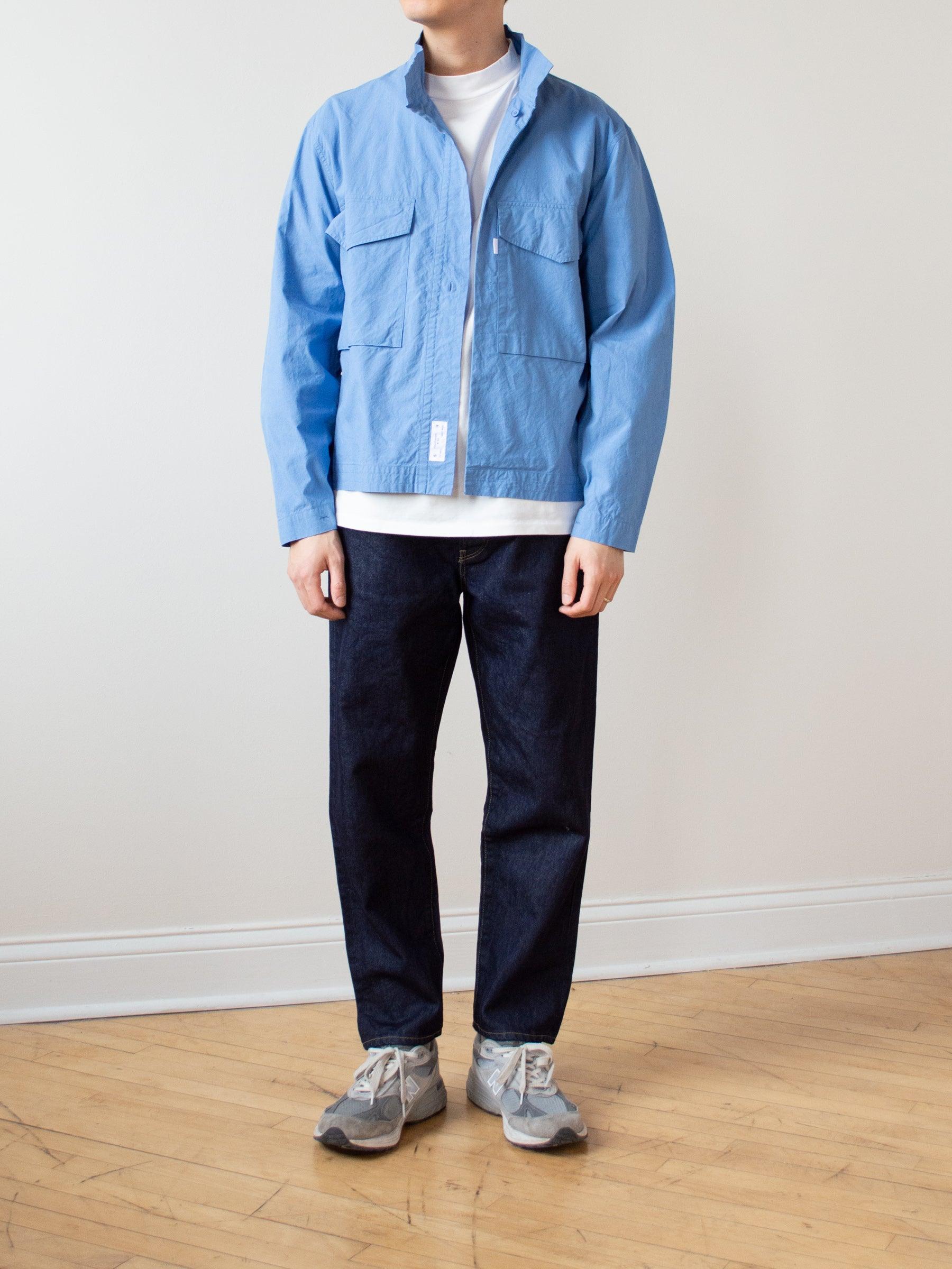 Namu Shop - S H Flight Shirt - Blue