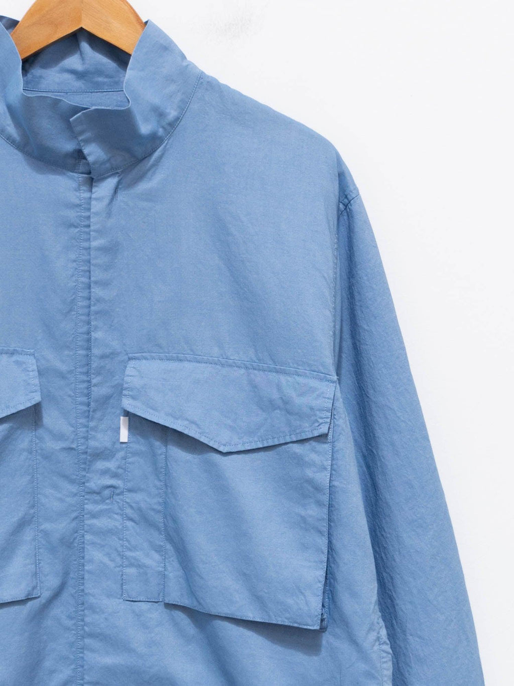 Namu Shop - S H Flight Shirt - Chambray Blue