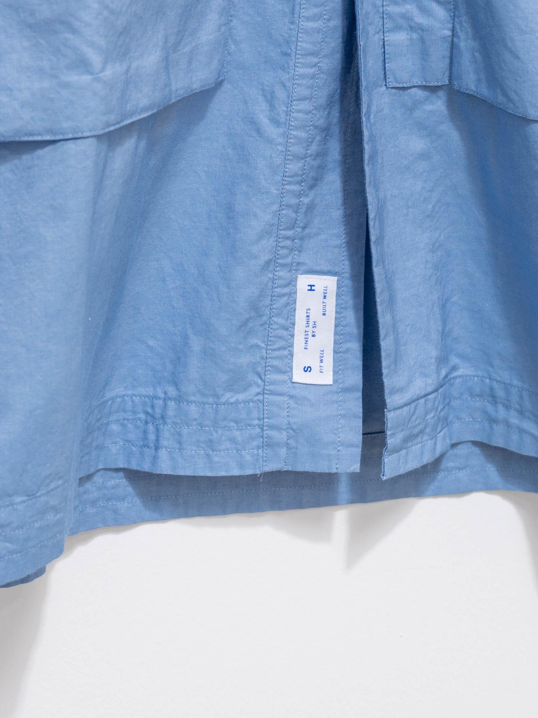 Namu Shop - S H Flight Shirt - Chambray Blue