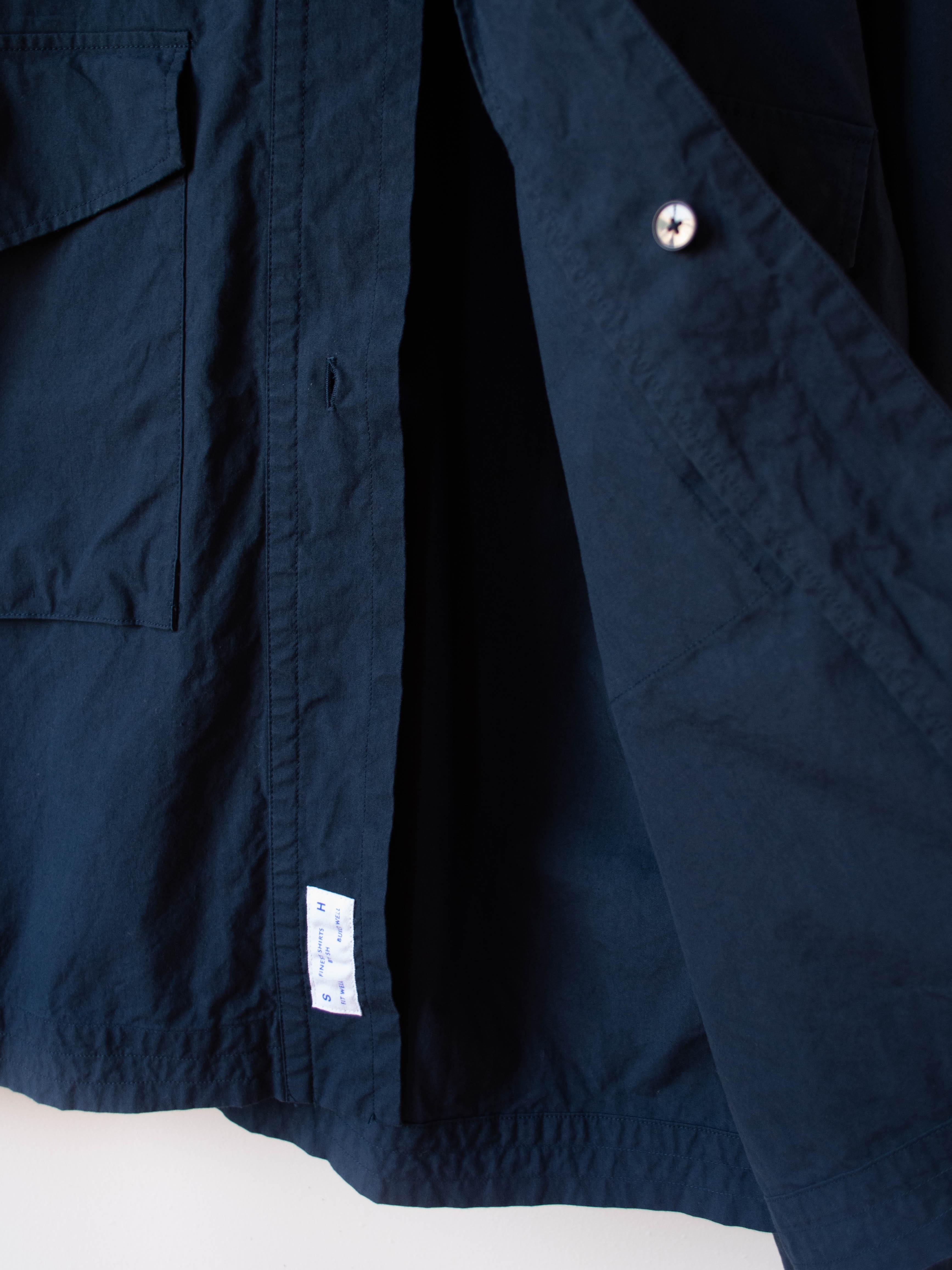 Namu Shop - S H Flight Shirt - Navy