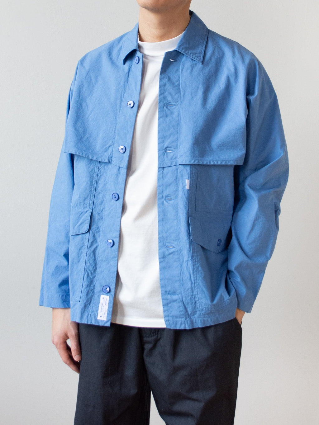Namu Shop - S H Mackinaw Shirt - Blue