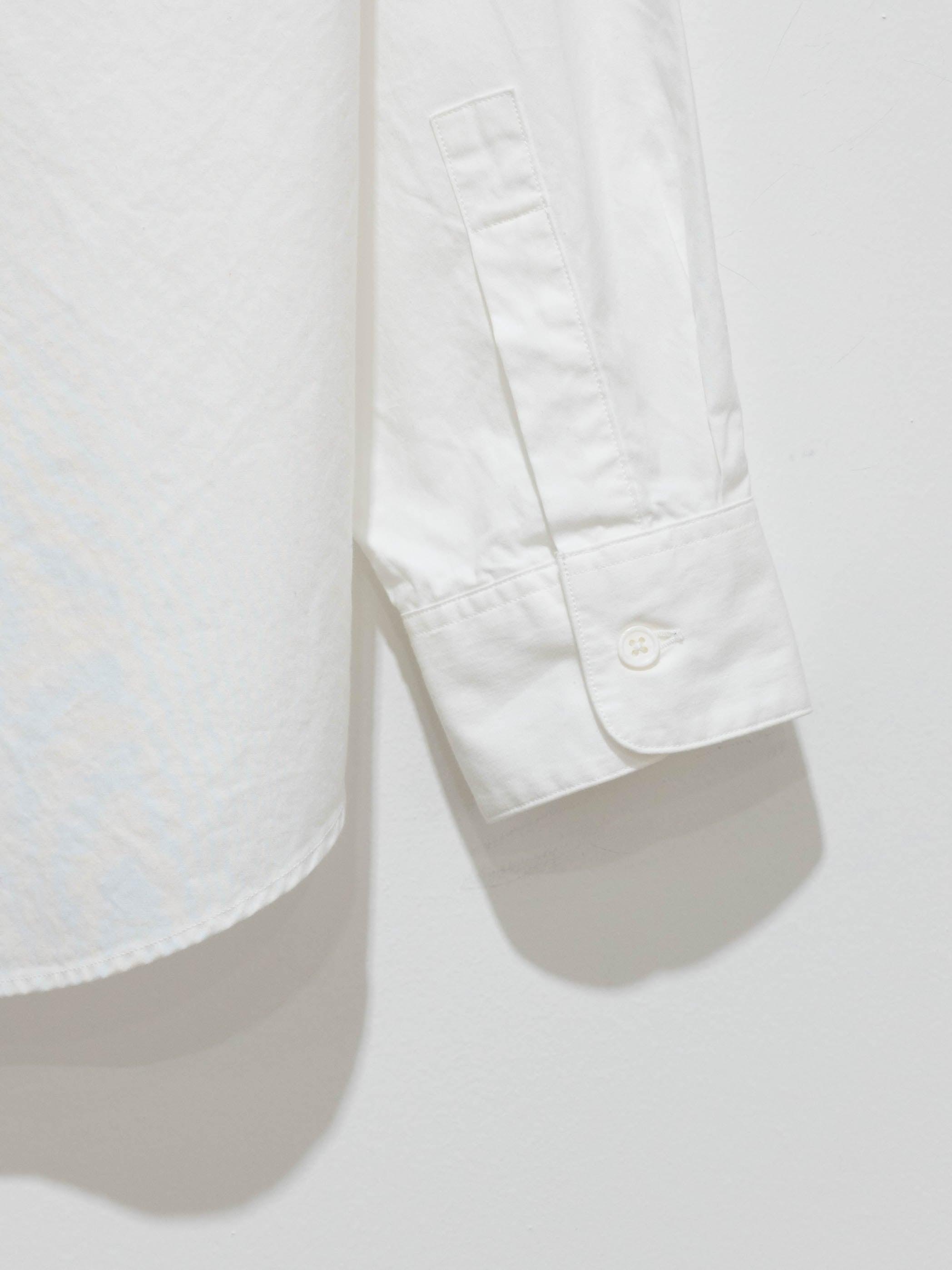 Namu Shop - S H Regular Collar Shirt - White