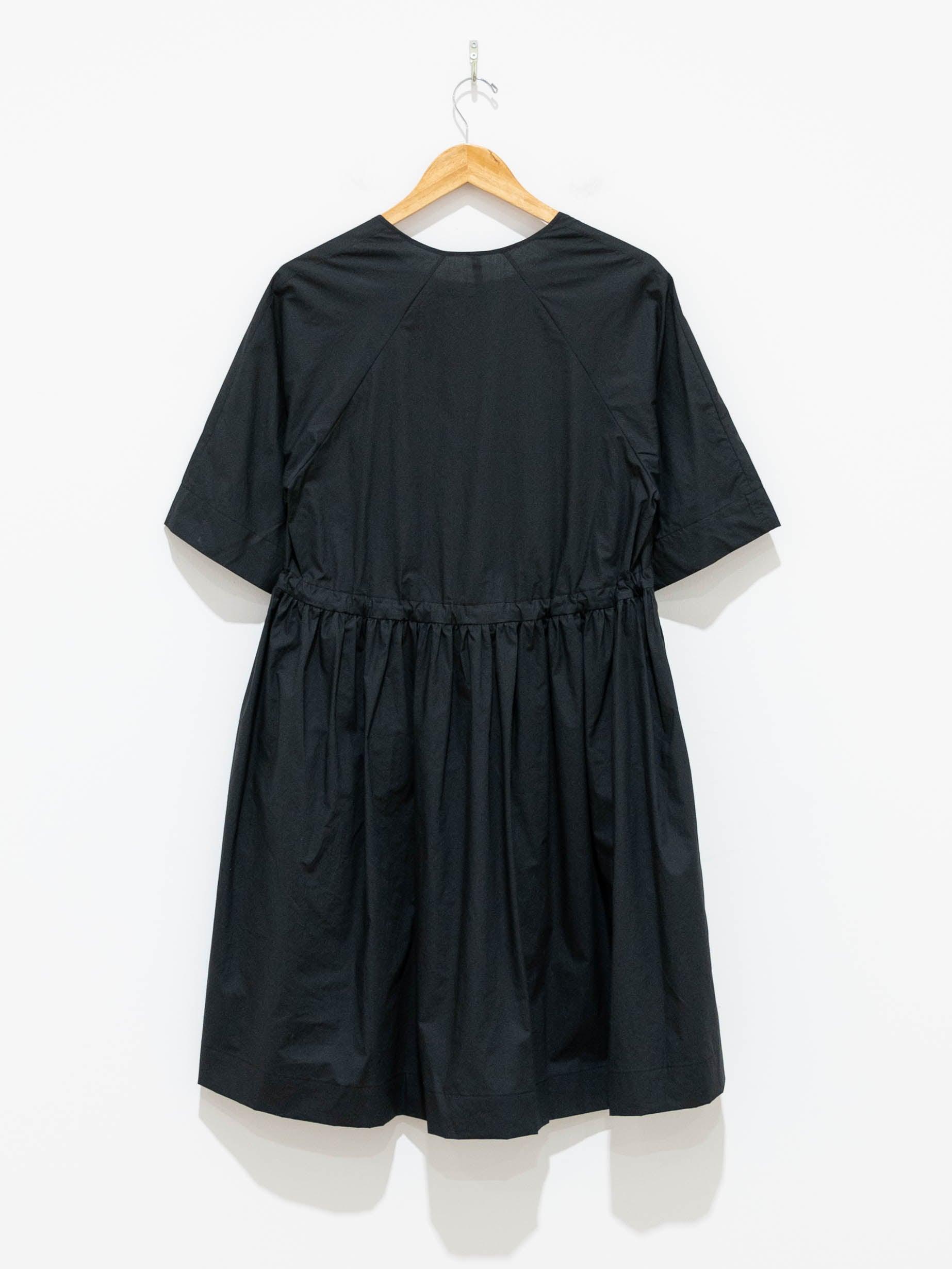 Namu Shop - Sara Lanzi Minetta Dress - Black Poplin