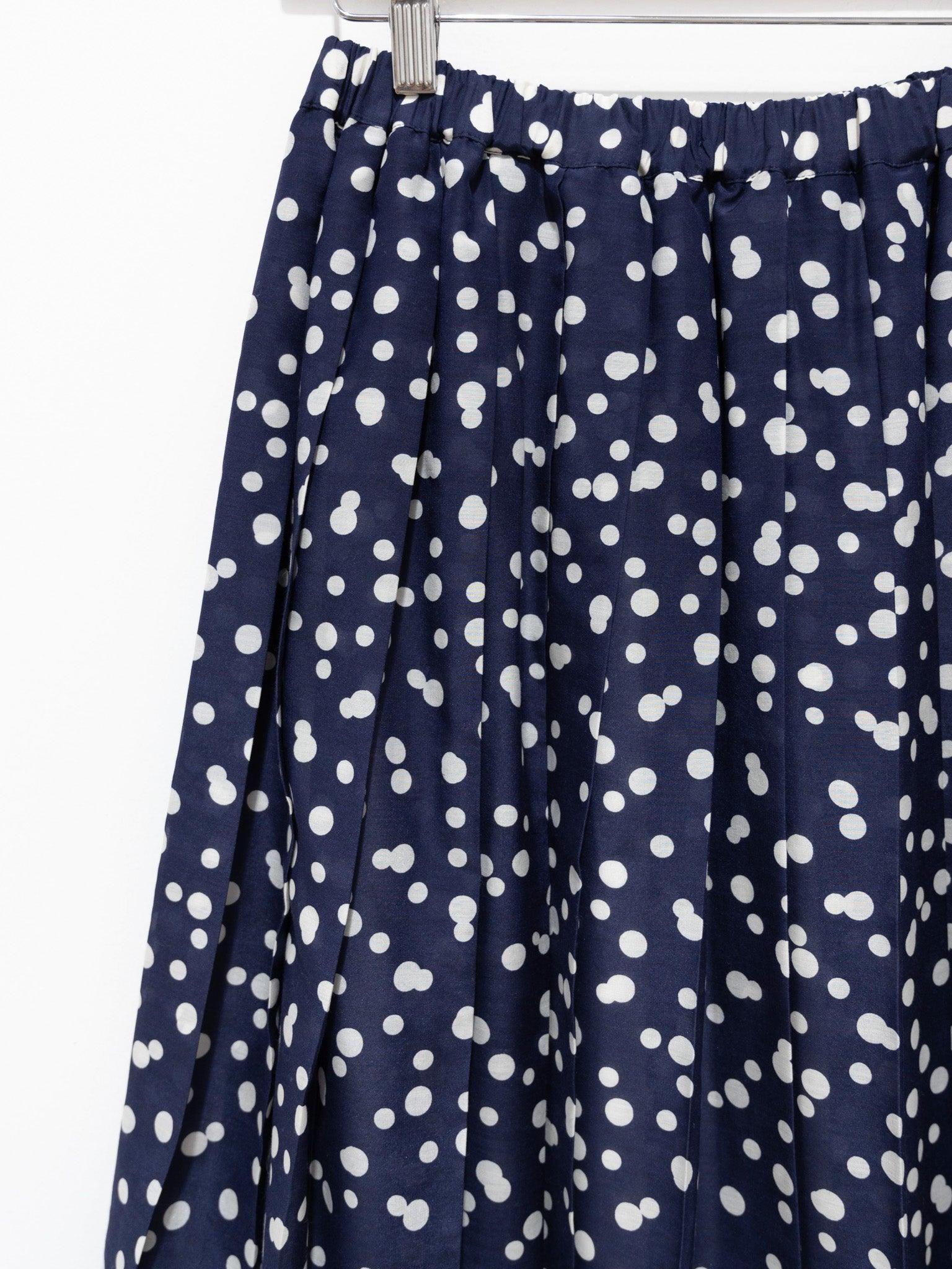 Namu Shop - Sara Lanzi Pleated Skirt - Polka Dots