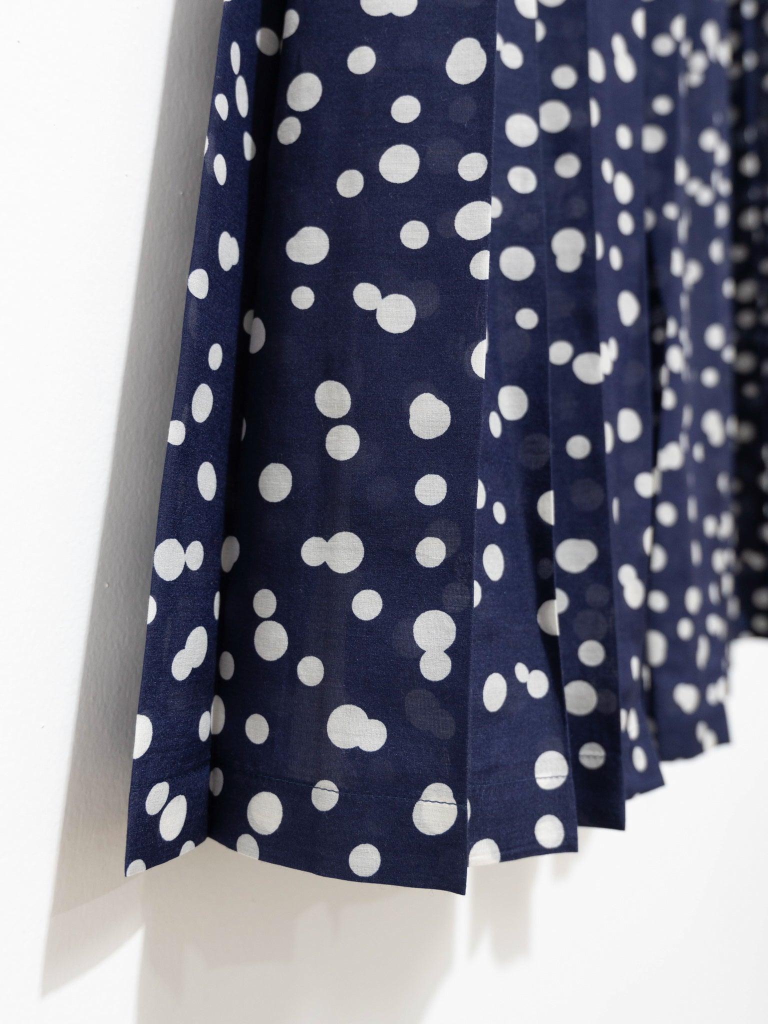 Namu Shop - Sara Lanzi Pleated Skirt - Polka Dots