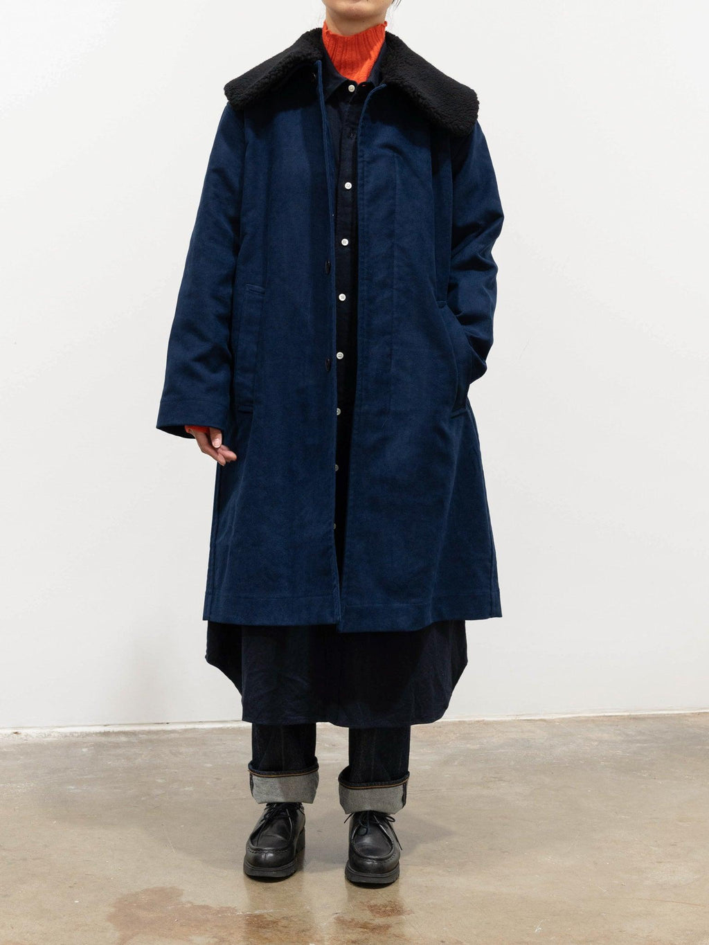 Namu Shop - Sofie D'Hoore Cabo Coat - Navy