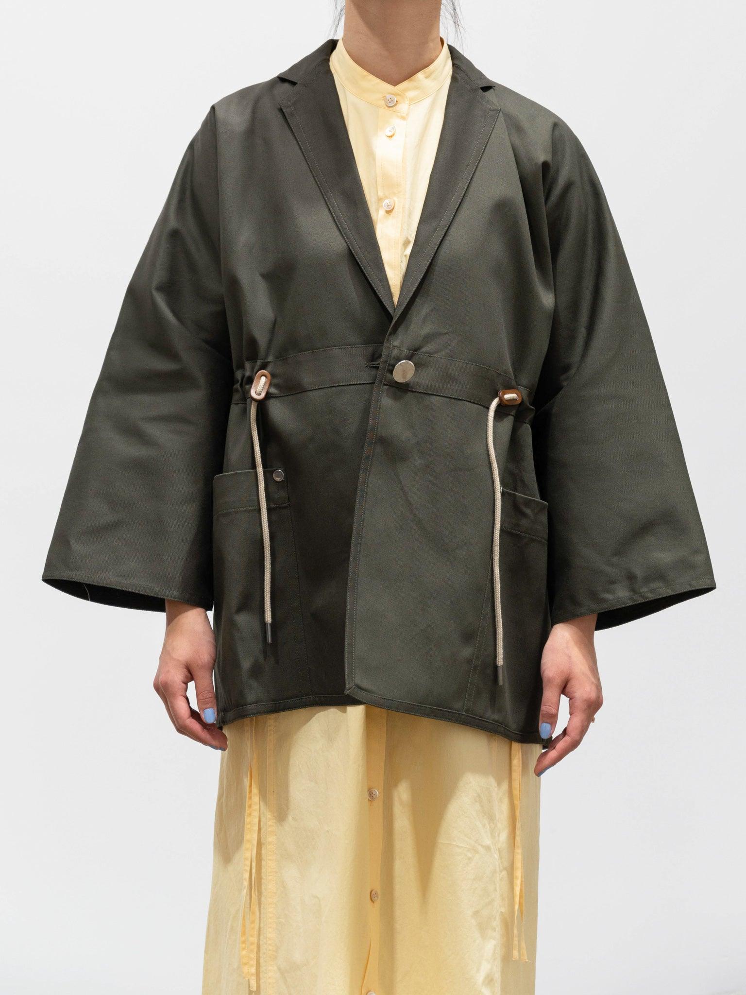 Namu Shop - Sofie D'Hoore Carey Jacket - Dark Olive