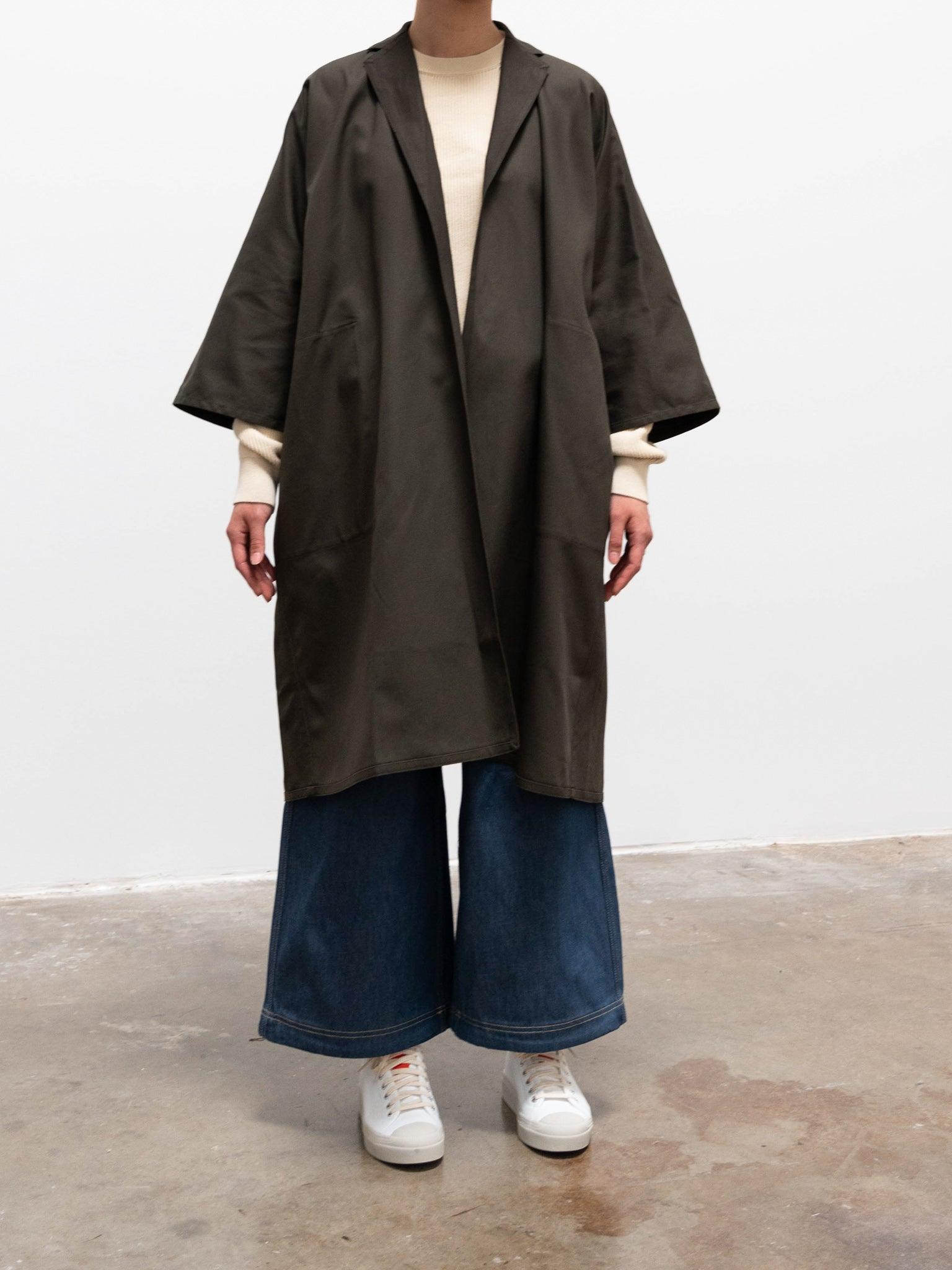 Namu Shop - Sofie D'Hoore Carlton Coat - Dark Olive