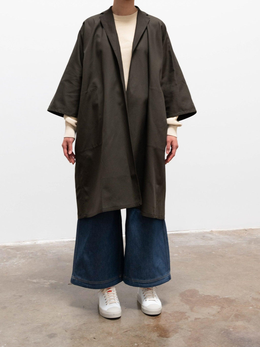 Namu Shop - Sofie D'Hoore Carlton Coat - Dark Olive