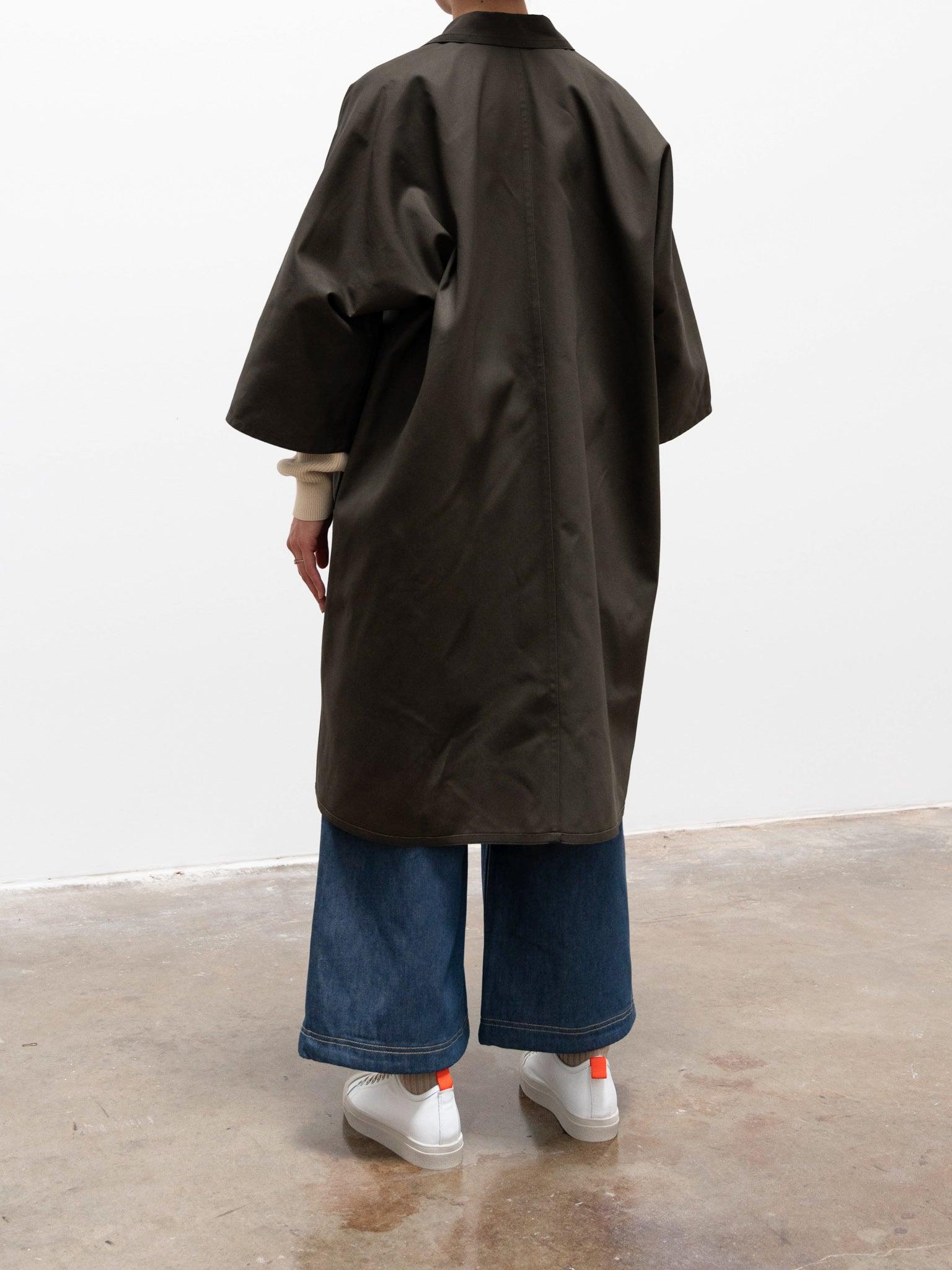 Namu Shop - Sofie D'Hoore Carlton Coat - Dark Olive