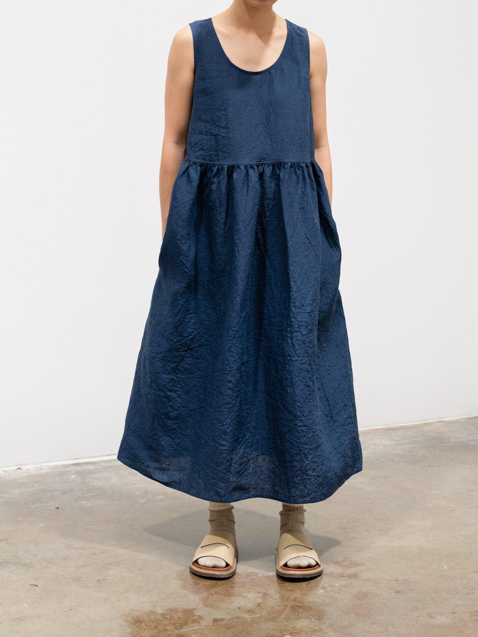 Namu Shop - Sofie D'Hoore Dandle Dress - Atlantic Blue