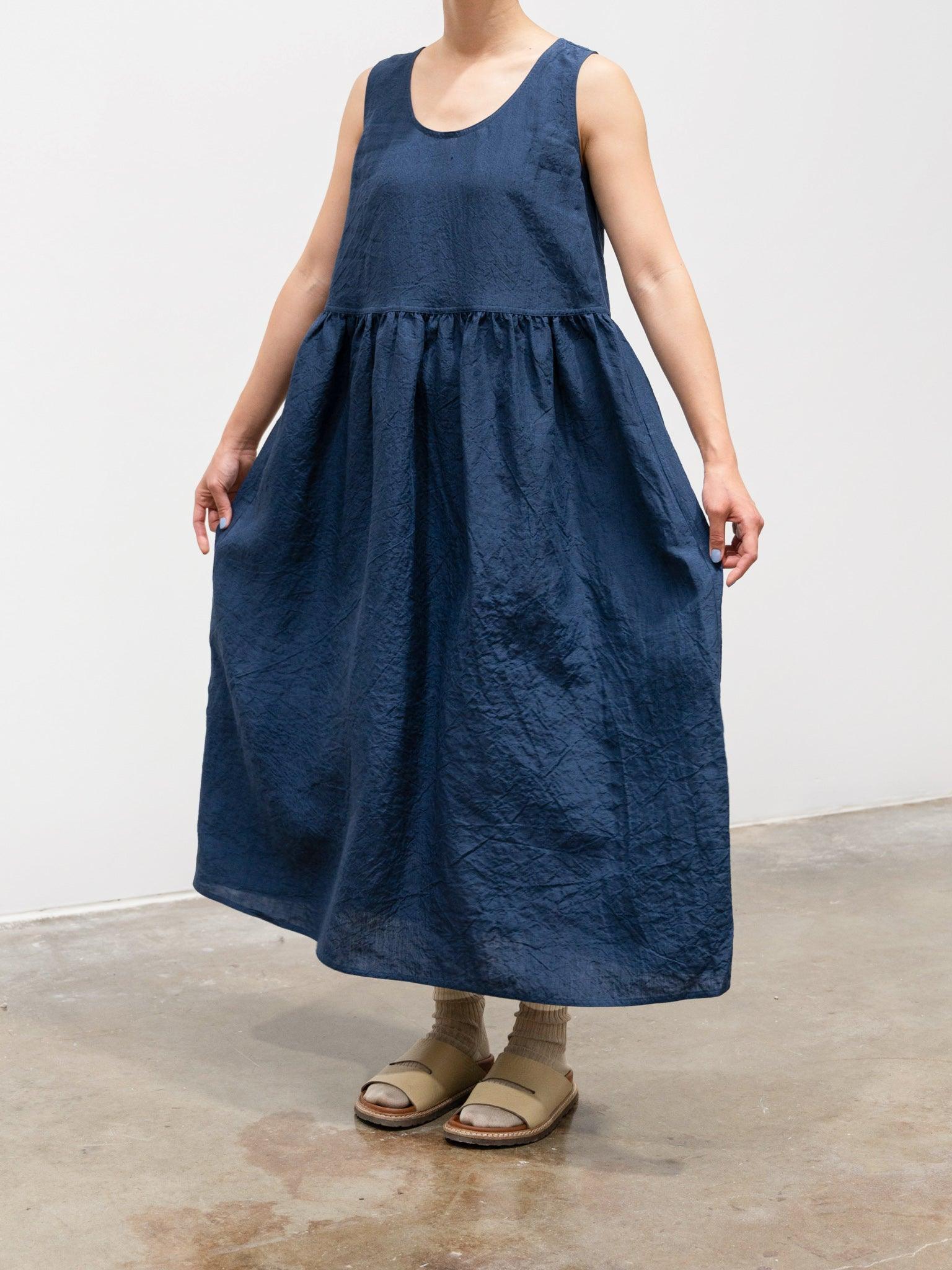 Namu Shop - Sofie D'Hoore Dandle Dress - Atlantic Blue