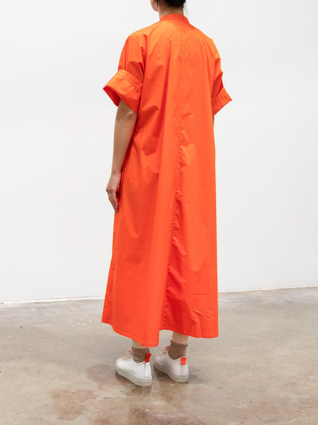 Namu Shop - Sofie D'Hoore Dessert Poplin Dress - Tomato