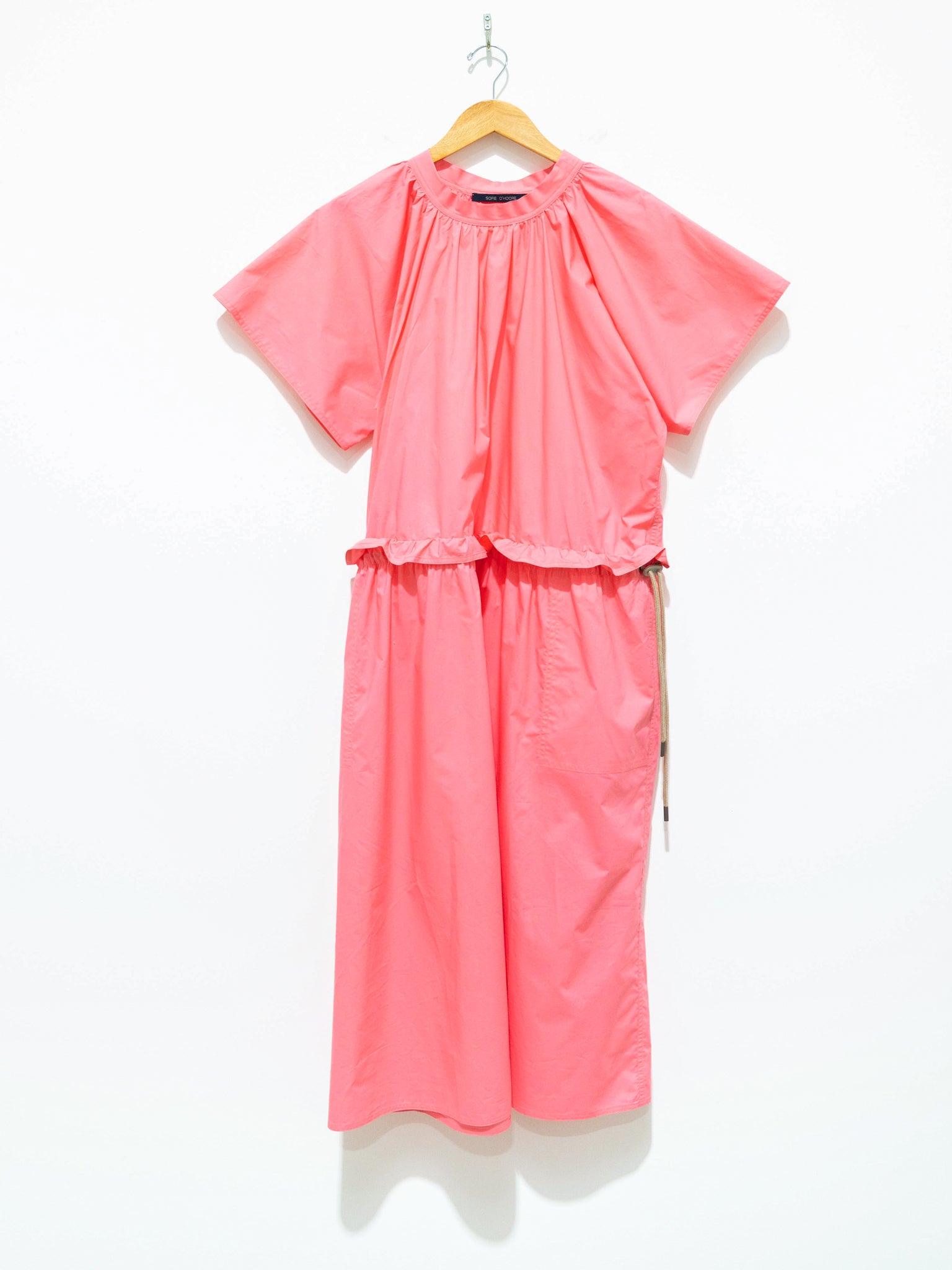 Namu Shop - Sofie D'Hoore Dhole Ruffle Dress - Watermelon