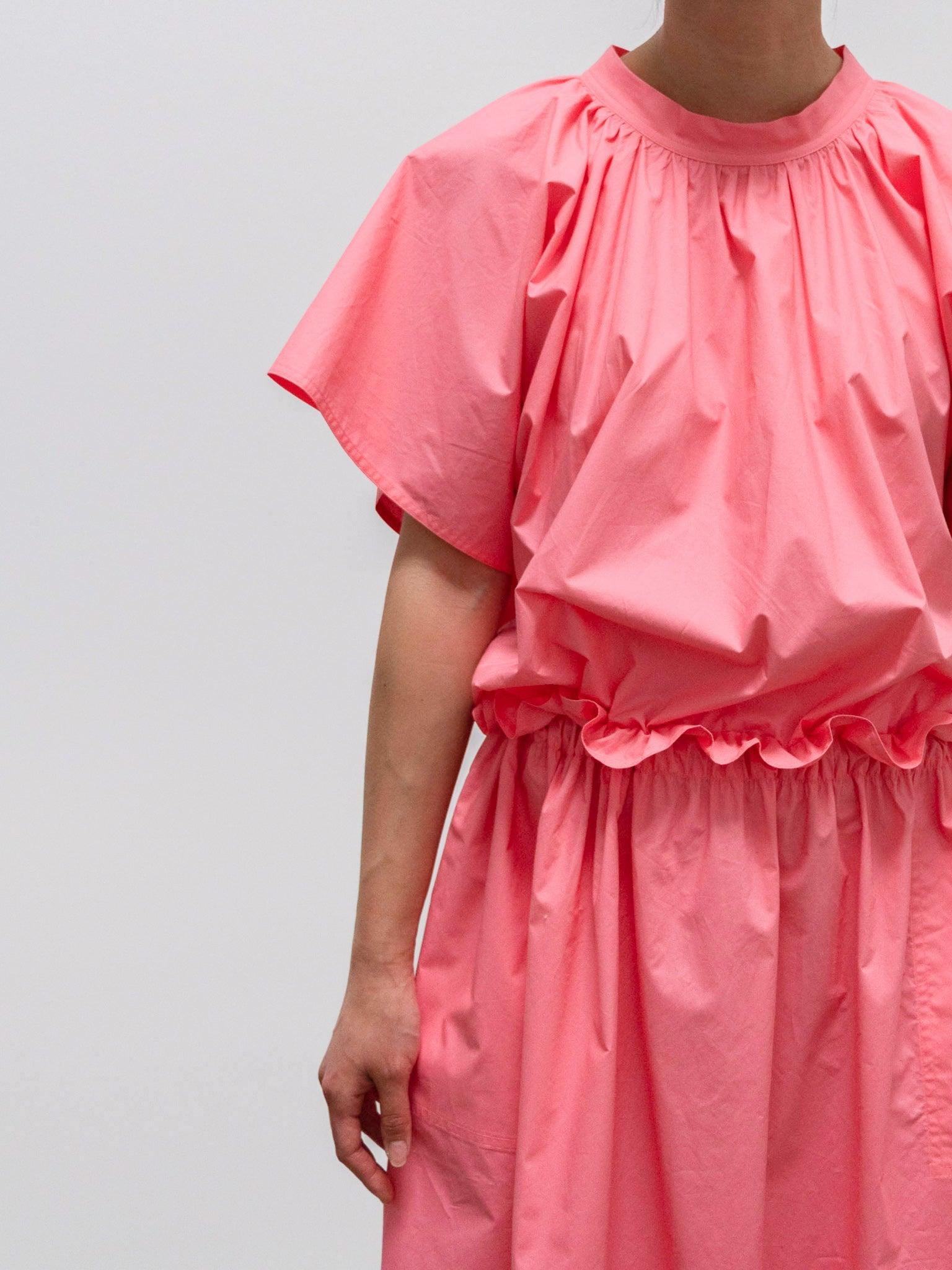Namu Shop - Sofie D'Hoore Dhole Ruffle Dress - Watermelon