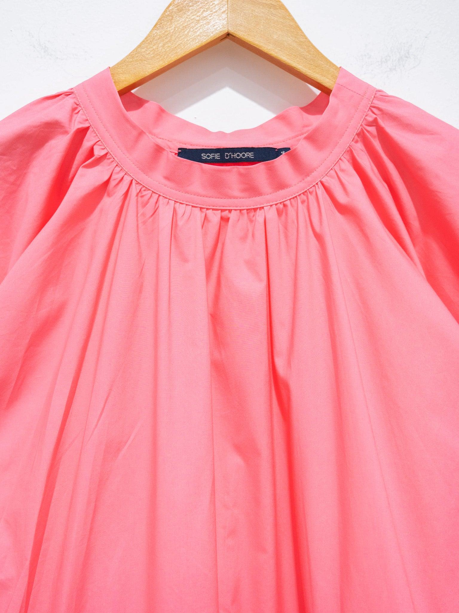 Namu Shop - Sofie D'Hoore Dhole Ruffle Dress - Watermelon