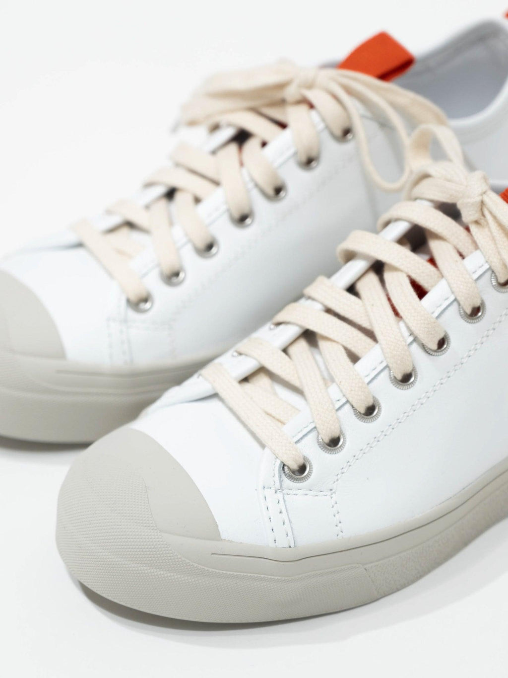 Namu Shop - Sofie D'Hoore Fable Leather Sneakers - White/Clay