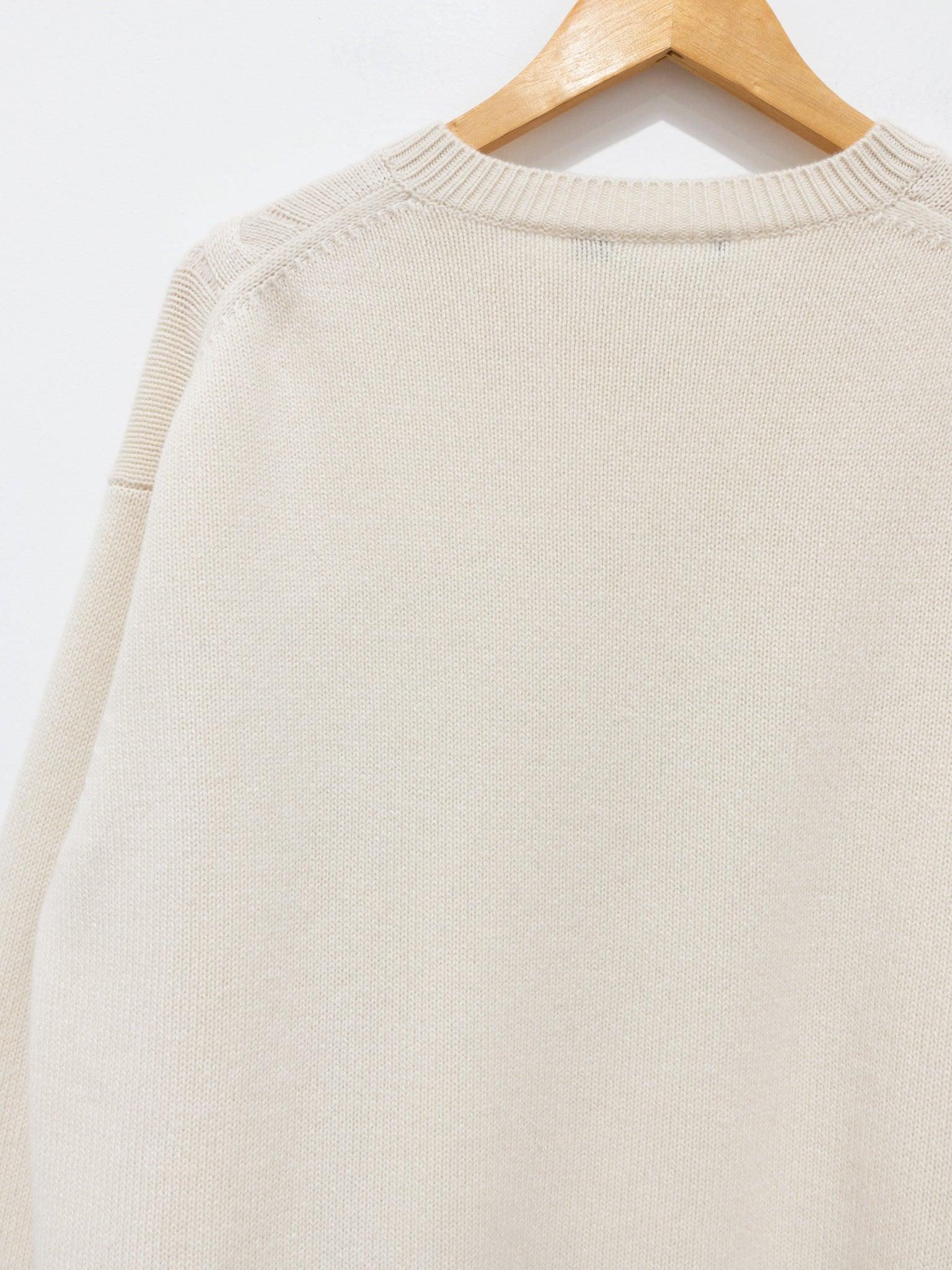 Namu Shop - Sofie D'Hoore Milo Cashmere Knit Sweater - Snow