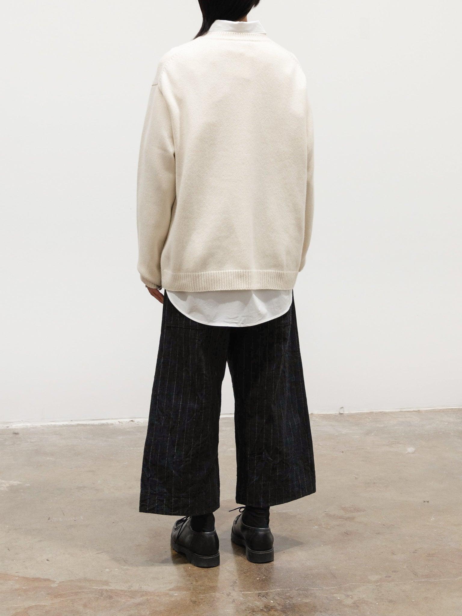 Namu Shop - Sofie D'Hoore Milo Cashmere Knit Sweater - Snow