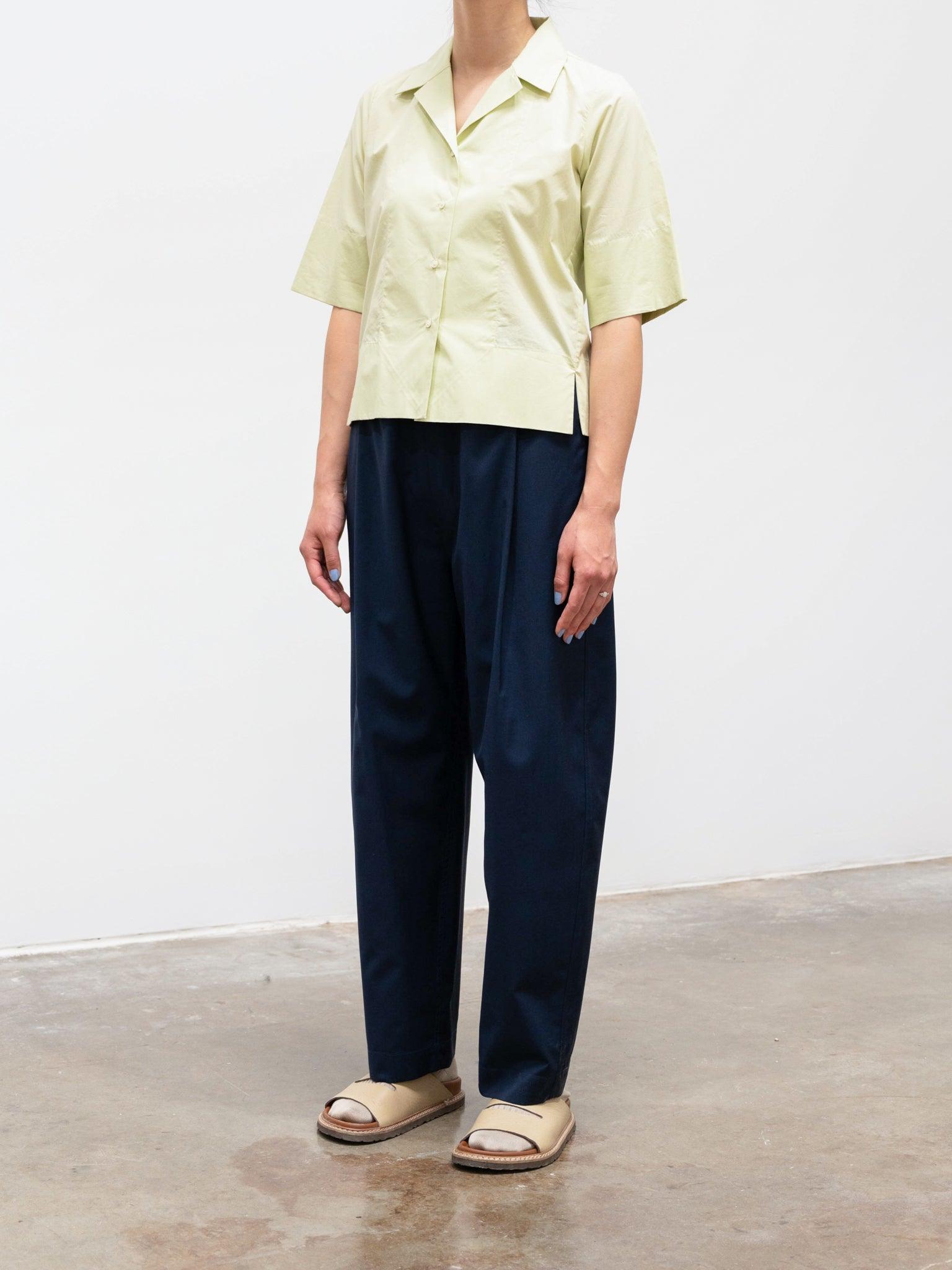 Namu Shop - Sofie D'Hoore Patience Light Wool Trousers - Navy