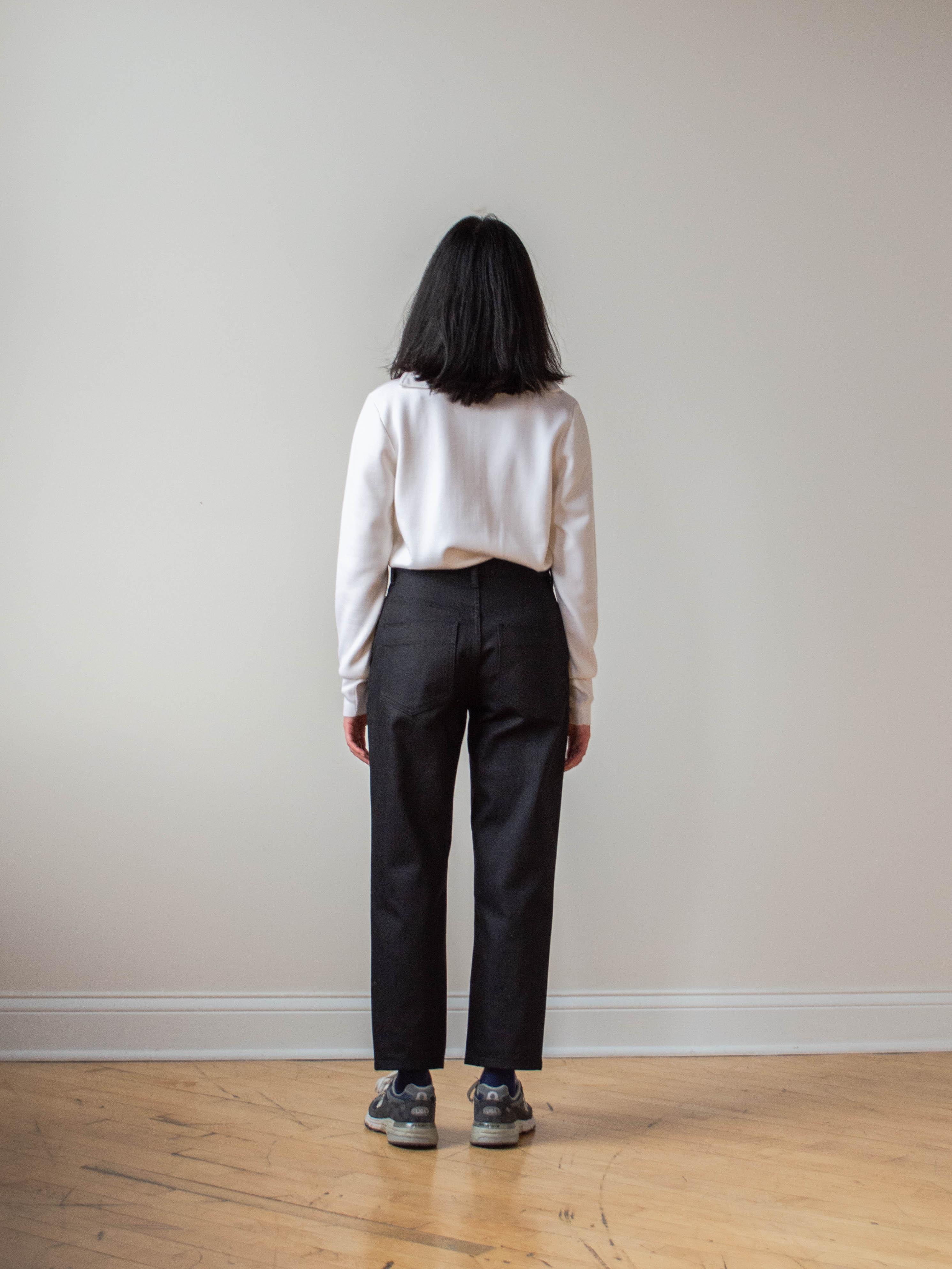 Namu Shop - Studio Nicholson Avanti Selvedge Denim - Black