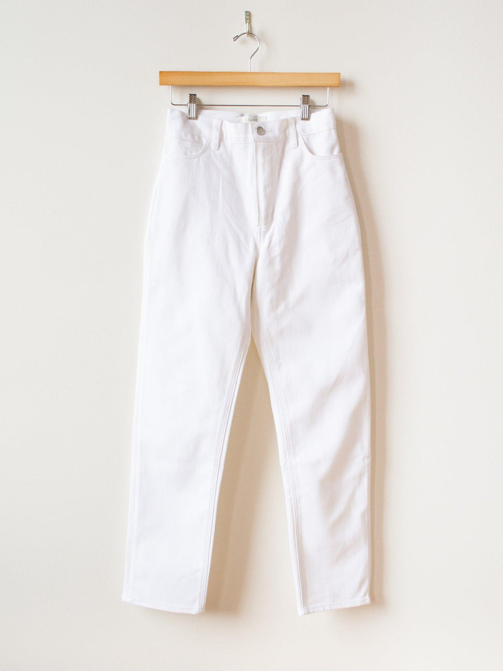 Namu Shop - Studio Nicholson Avanti Selvedge Denim - Optic White