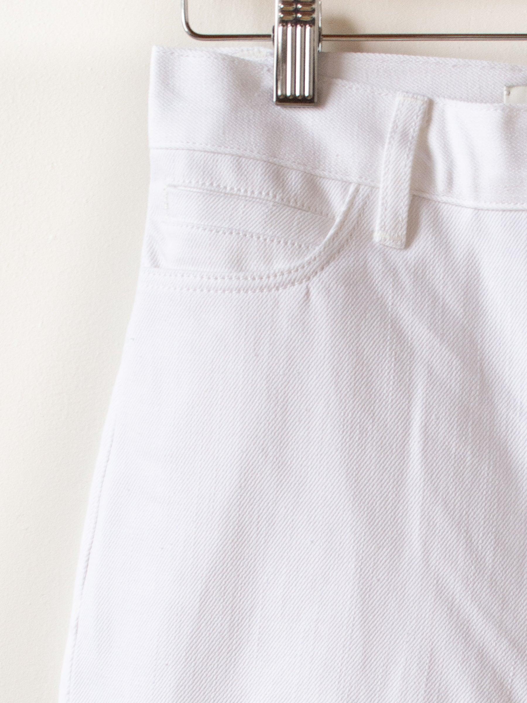 Namu Shop - Studio Nicholson Avanti Selvedge Denim - Optic White