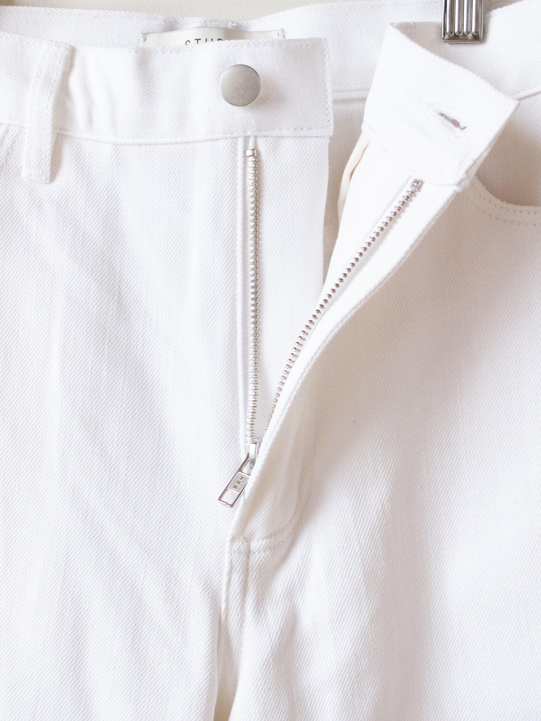 Namu Shop - Studio Nicholson Avanti Selvedge Denim - Optic White