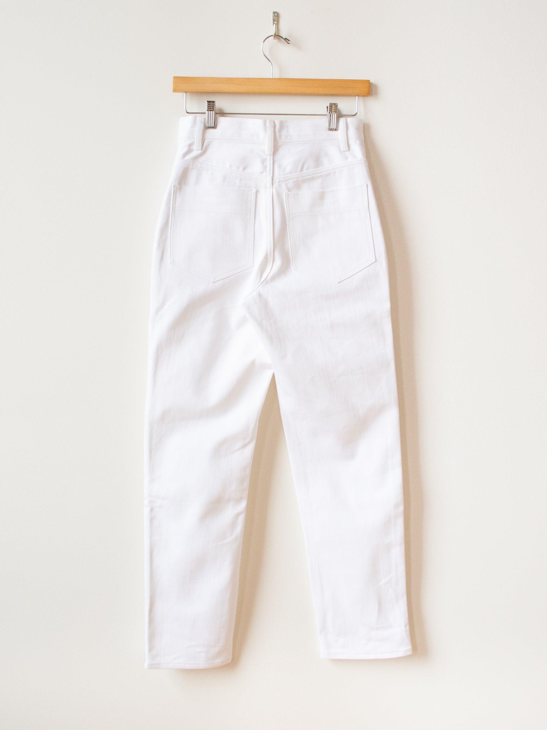 Namu Shop - Studio Nicholson Avanti Selvedge Denim - Optic White