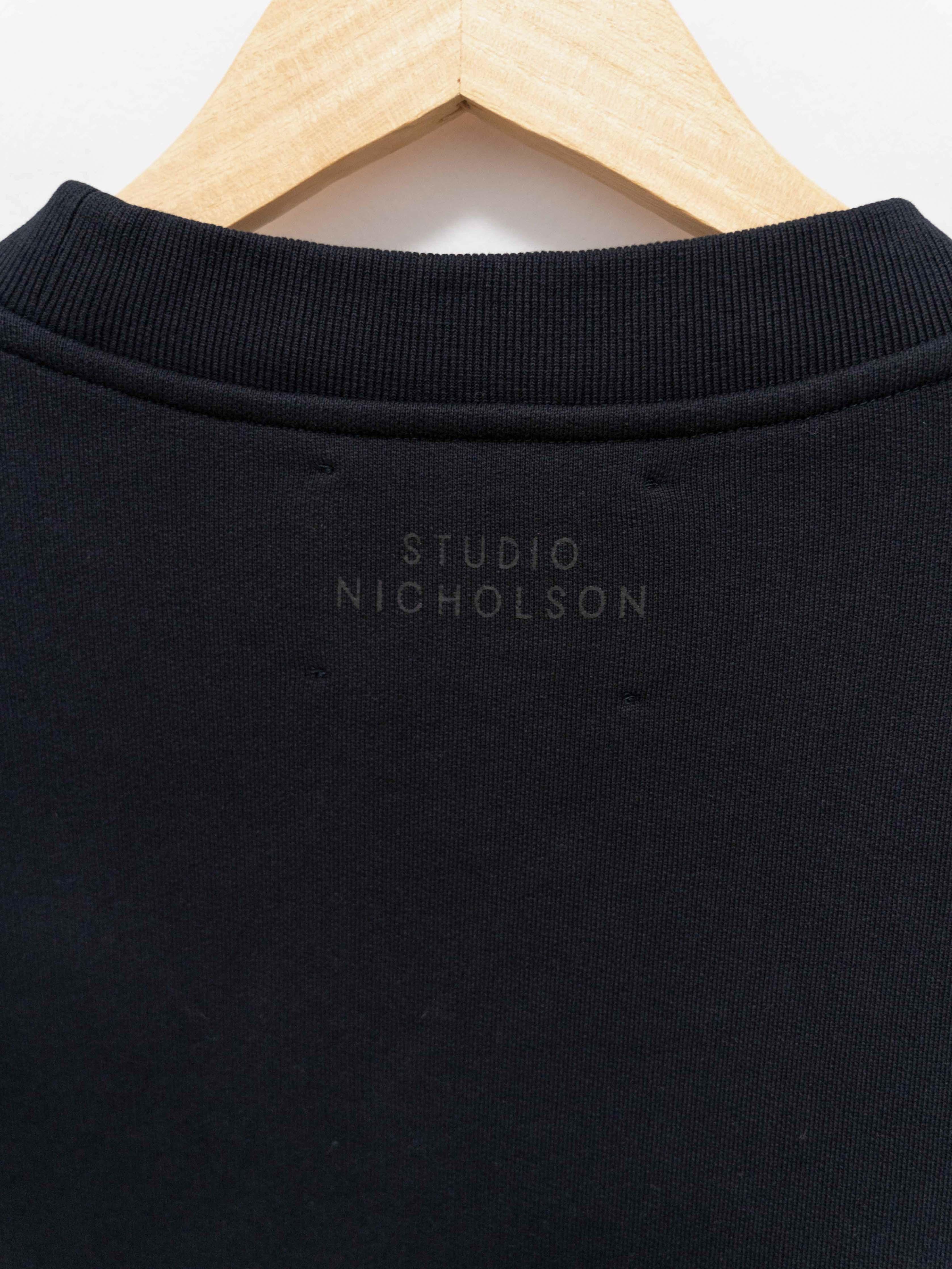 Namu Shop - Studio Nicholson Brawn Sweatshirt Top - Darkest Navy