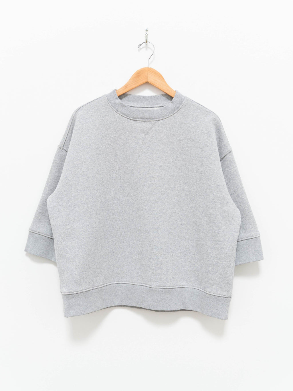 Namu Shop - Studio Nicholson Brawn Sweatshirt Top - Gray Marl