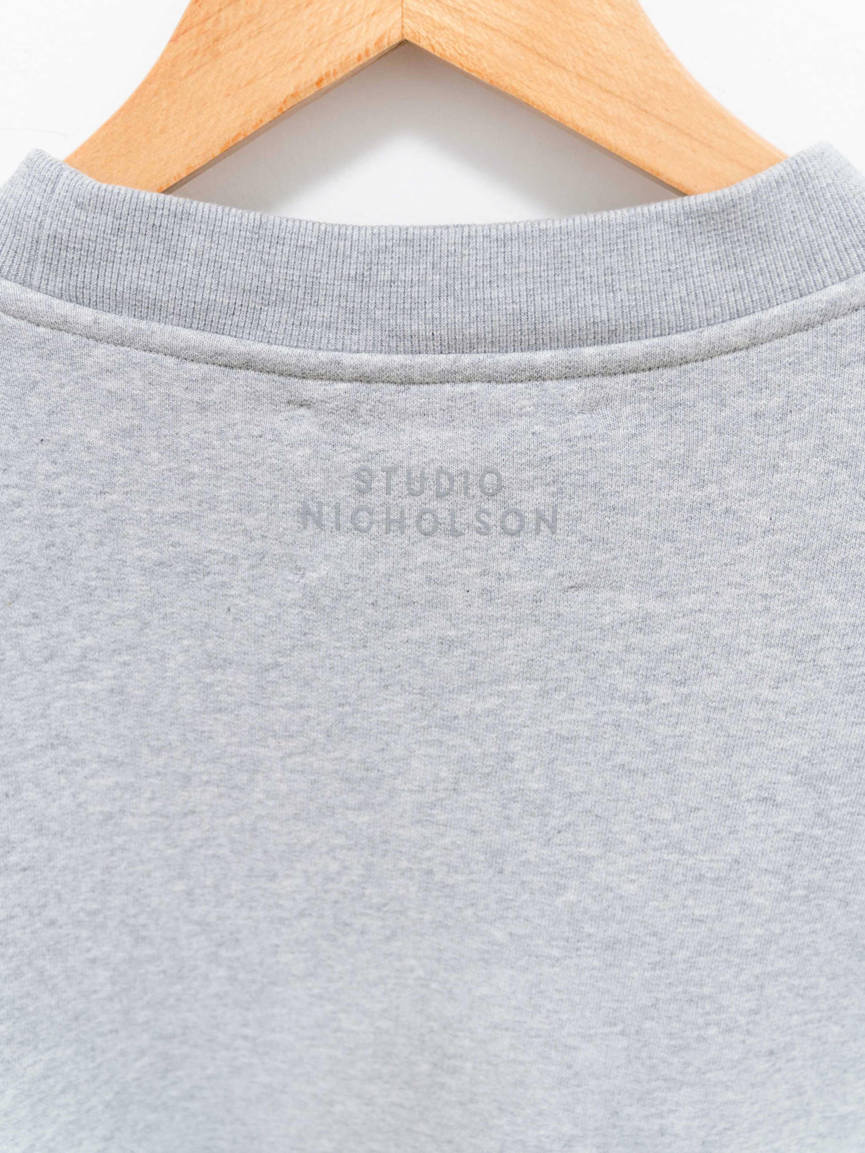 Namu Shop - Studio Nicholson Brawn Sweatshirt Top - Gray Marl