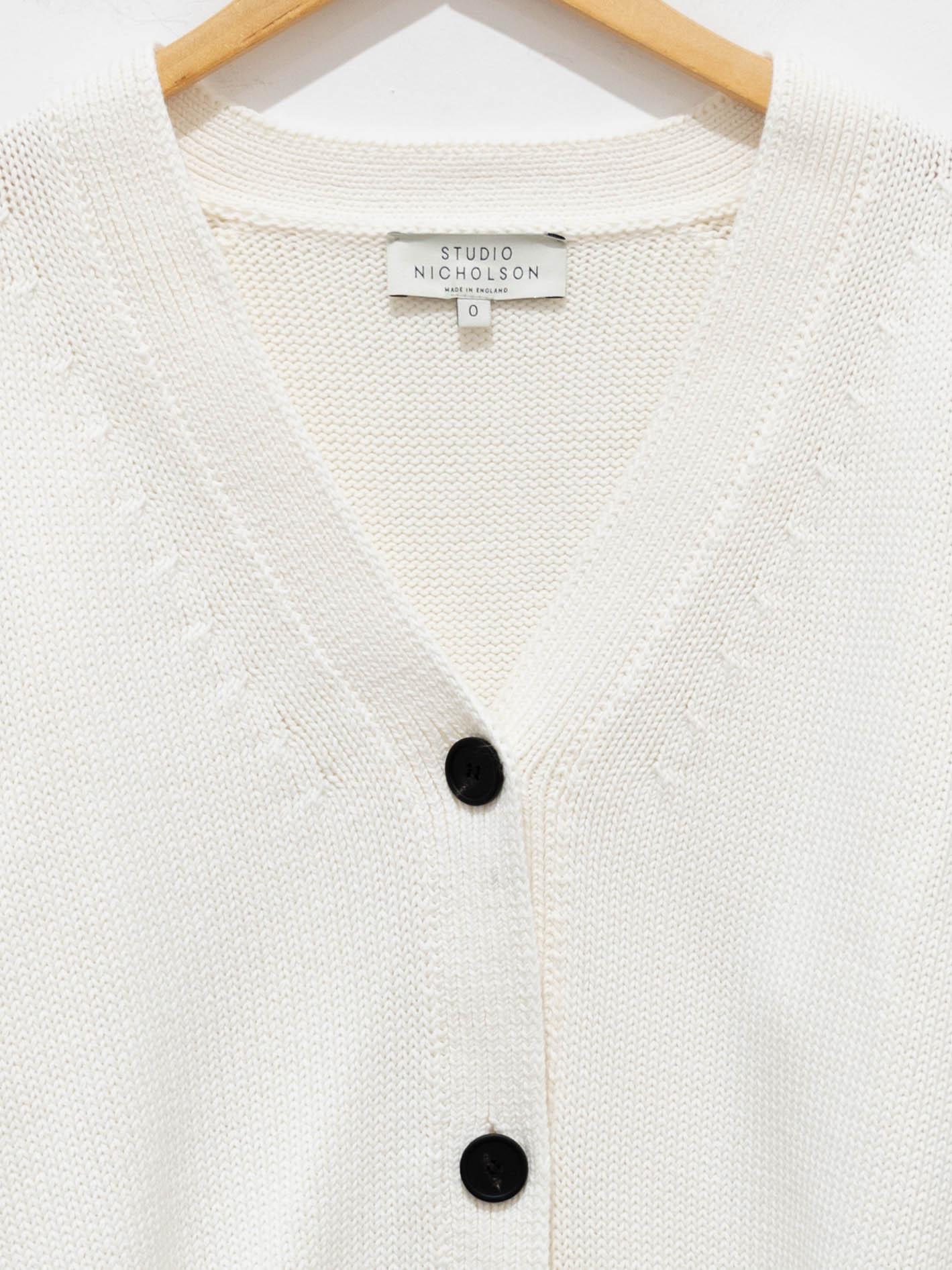 Namu Shop - Studio Nicholson Cochin Cardigan - Cream