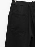 Namu Shop - Studio Nicholson Corbu Slim Flare Pant - Black
