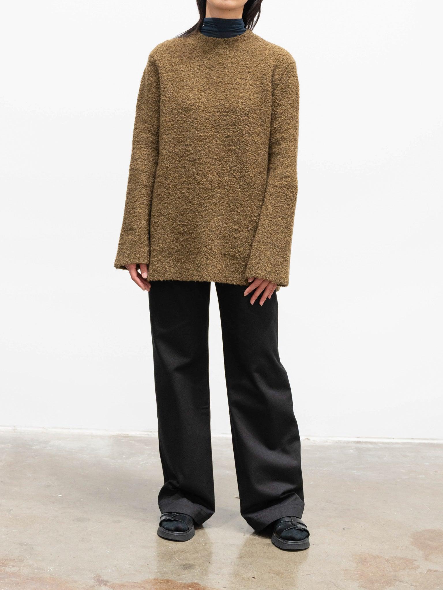 Namu Shop - Studio Nicholson Corbu Slim Flare Pant - Black