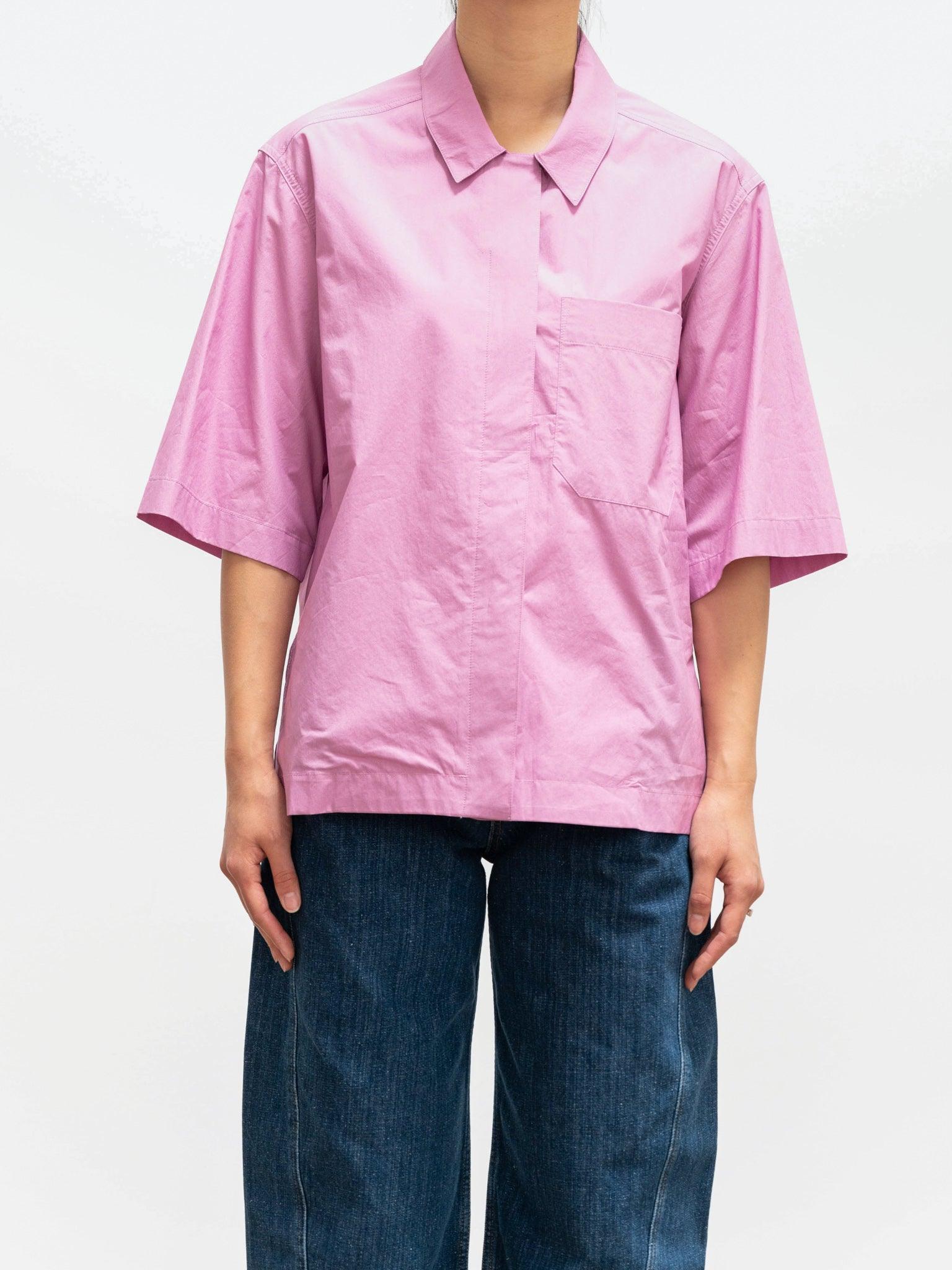 Namu Shop - Studio Nicholson Elio Camp Shirt - Lilac
