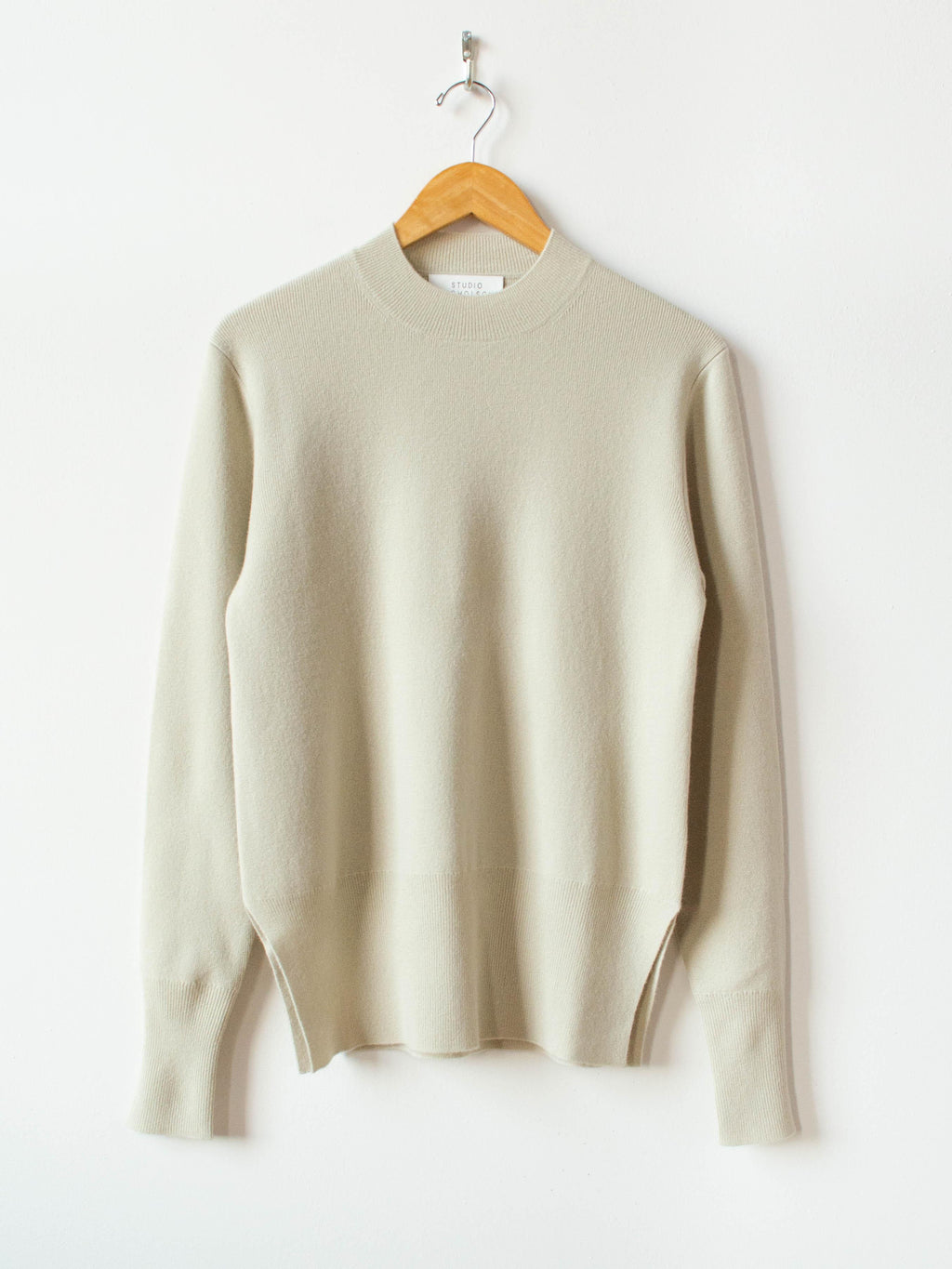 Namu Shop - Studio Nicholson Garde Merino Cashmere Crewneck Knit - Melon